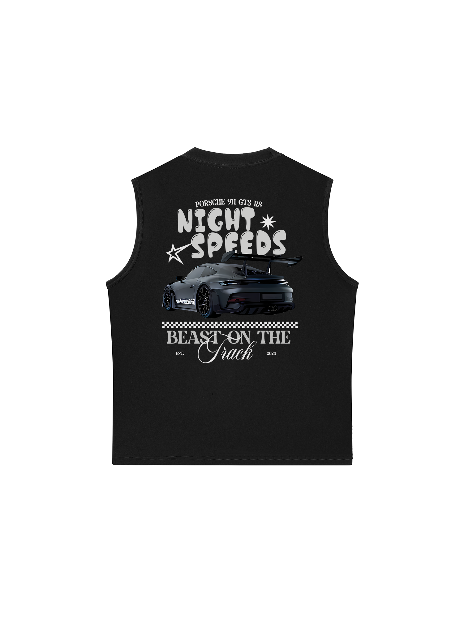 Áo Ba Lỗ Relaxed Fit Porsch NIght Speed