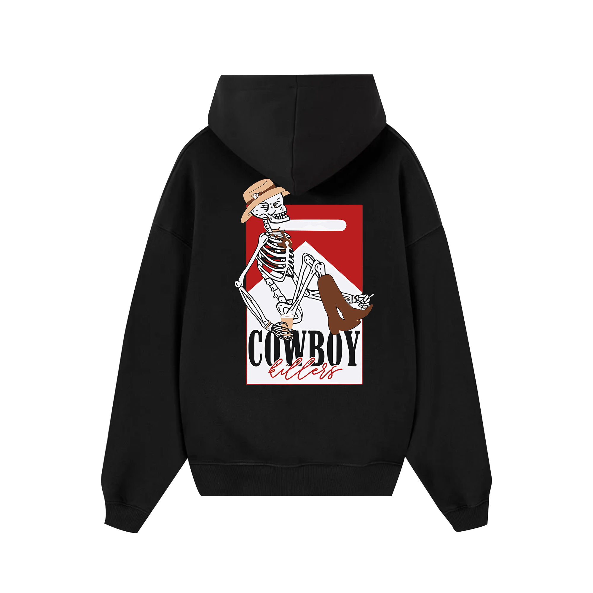 Marlboro Skeleton Cowboy Killer Hoodie