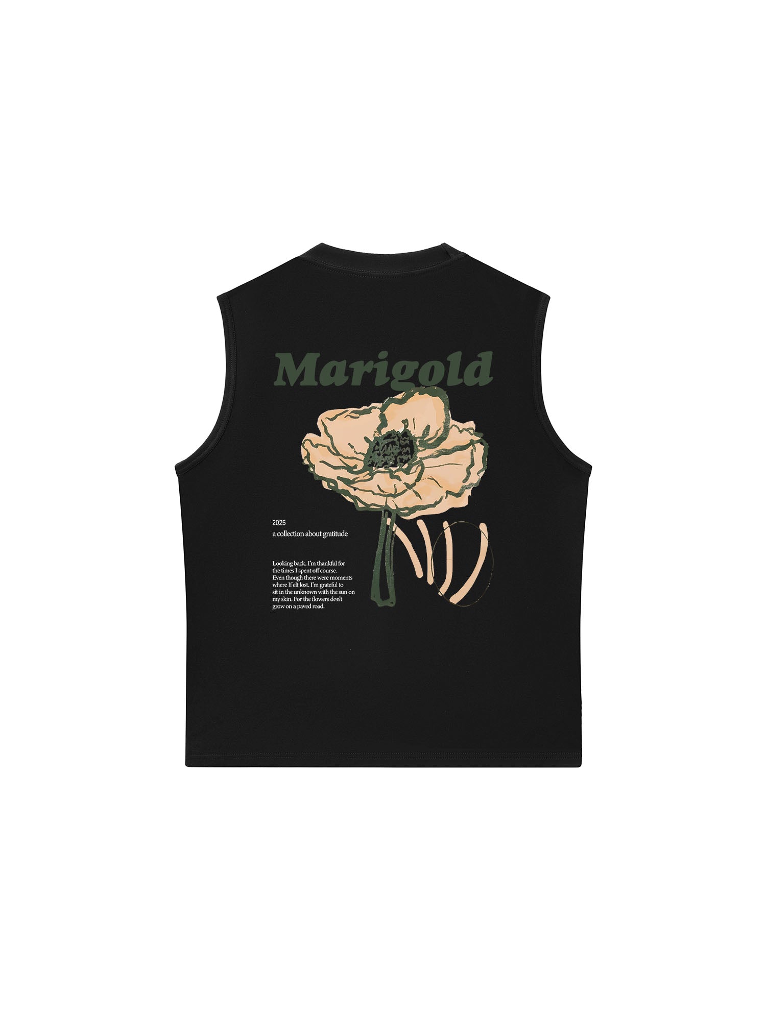 Áo Ba Lỗ Relaxed Fit Floral Marigod