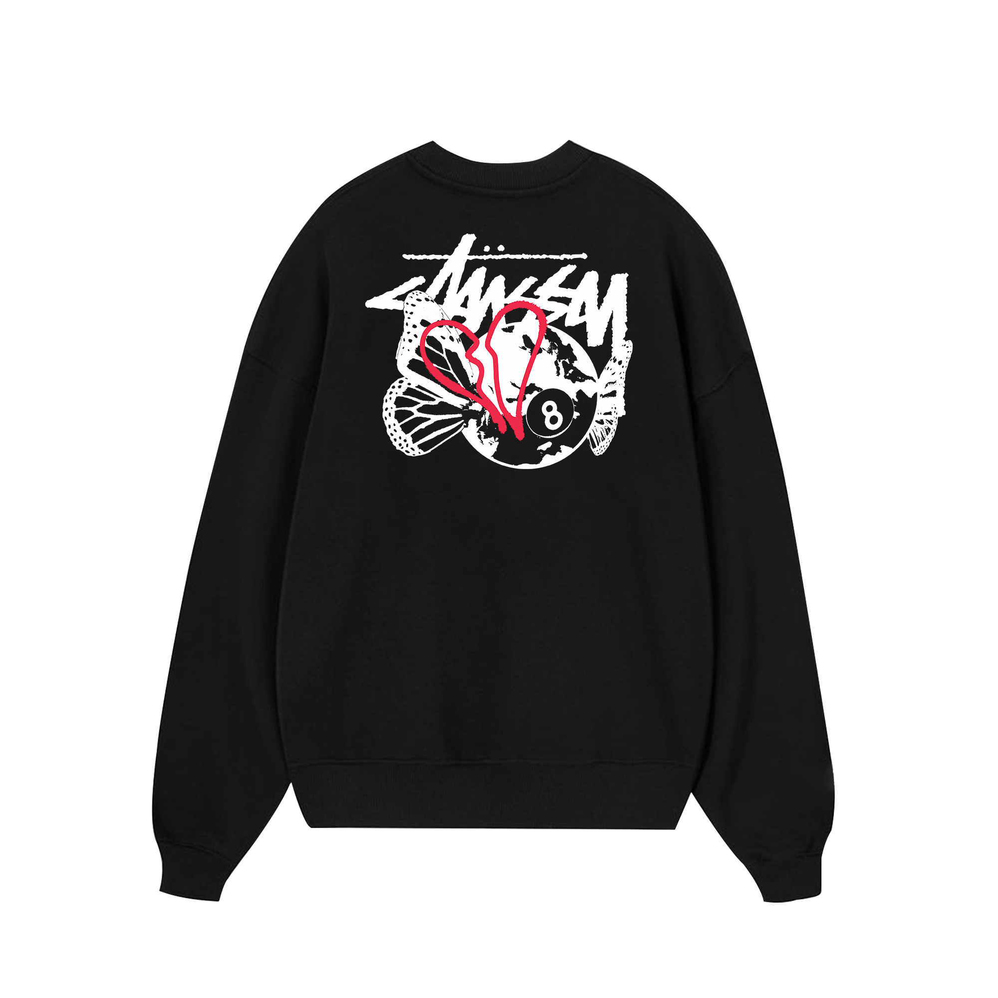 Stussy Butterfly Billiard Ball Sweater