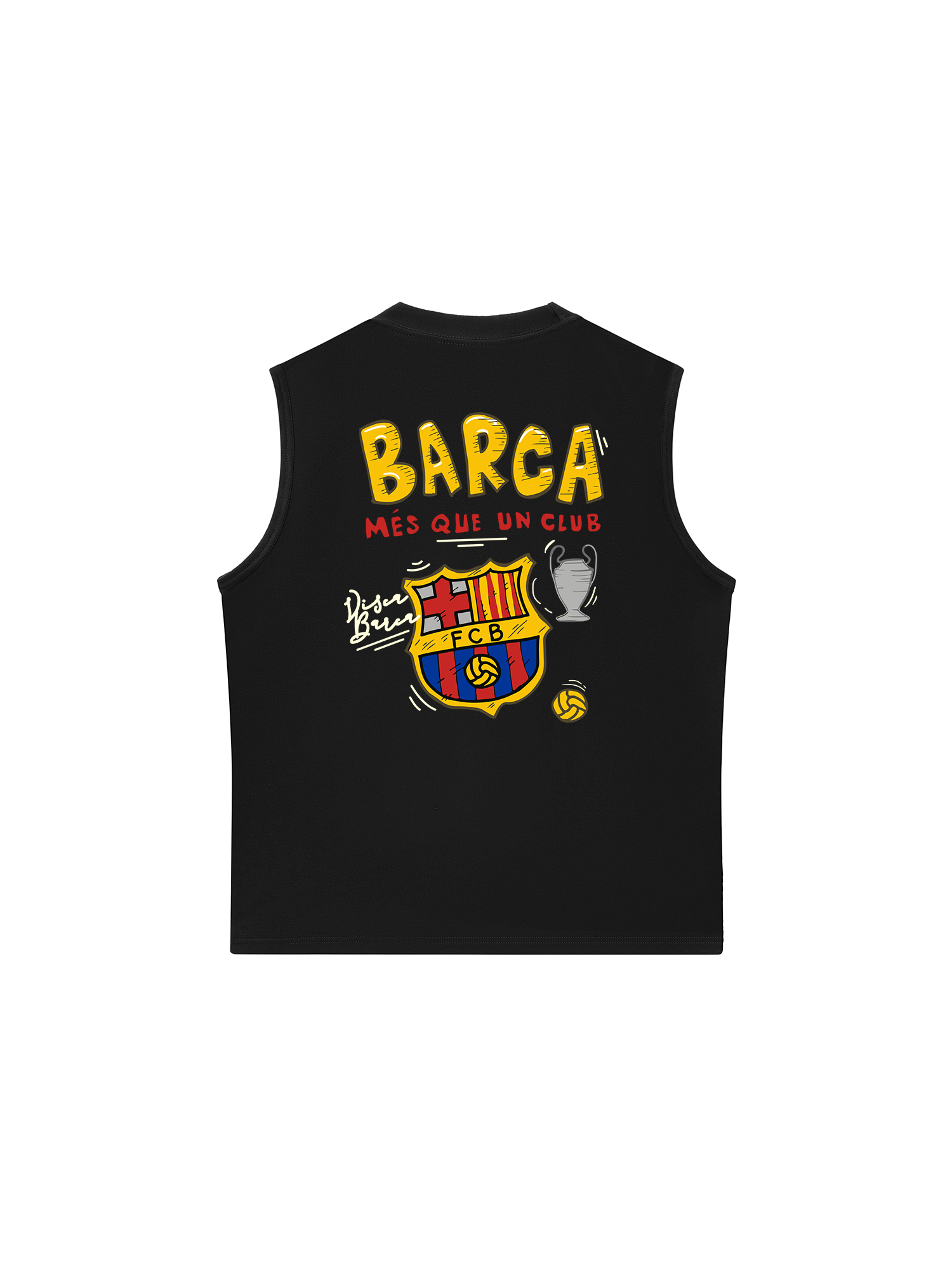 Áo Ba Lỗ Relaxed Fit Barca Més Que Un Club