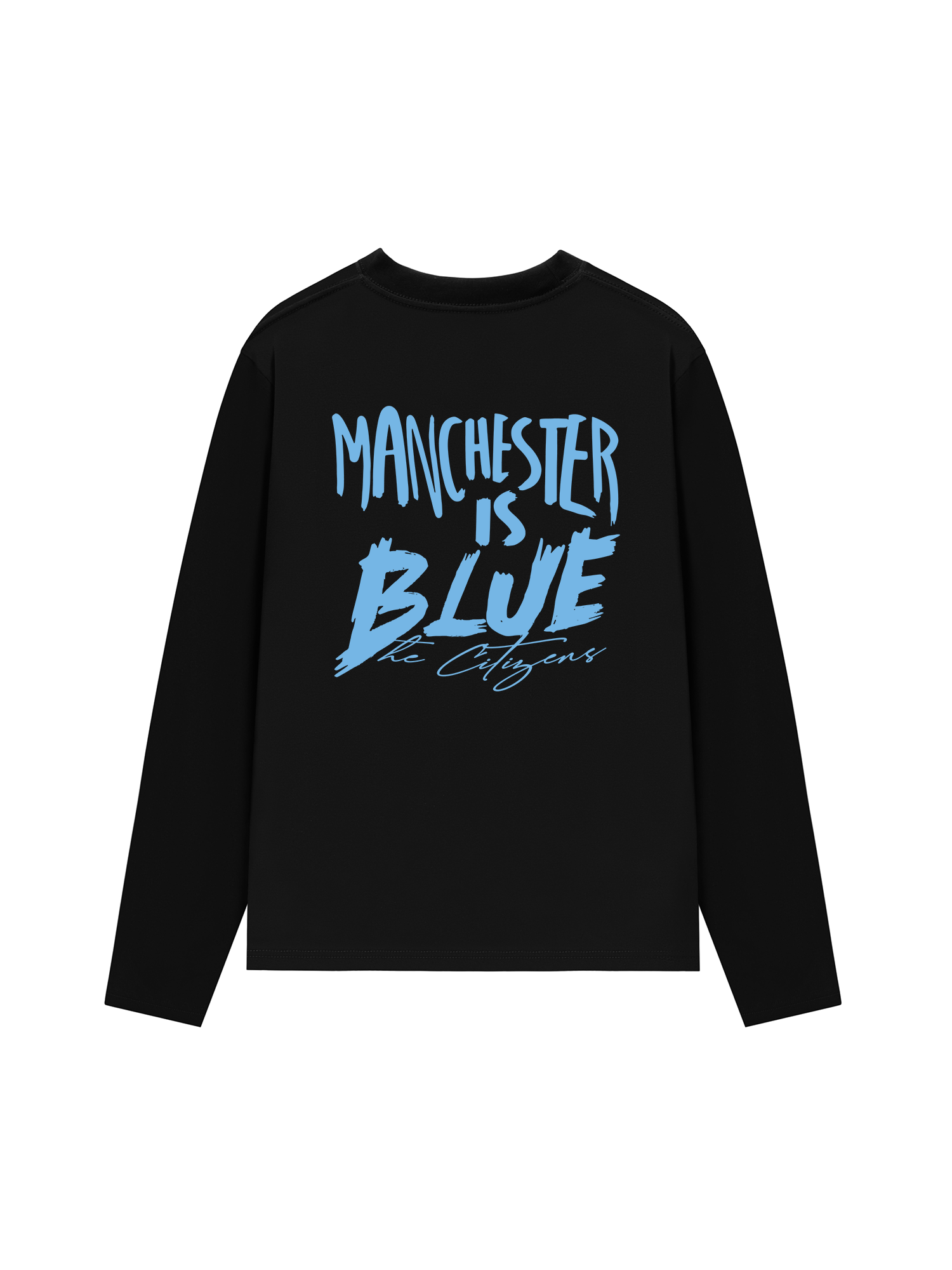 Áo Thun Dài Tay Manchester is Blue