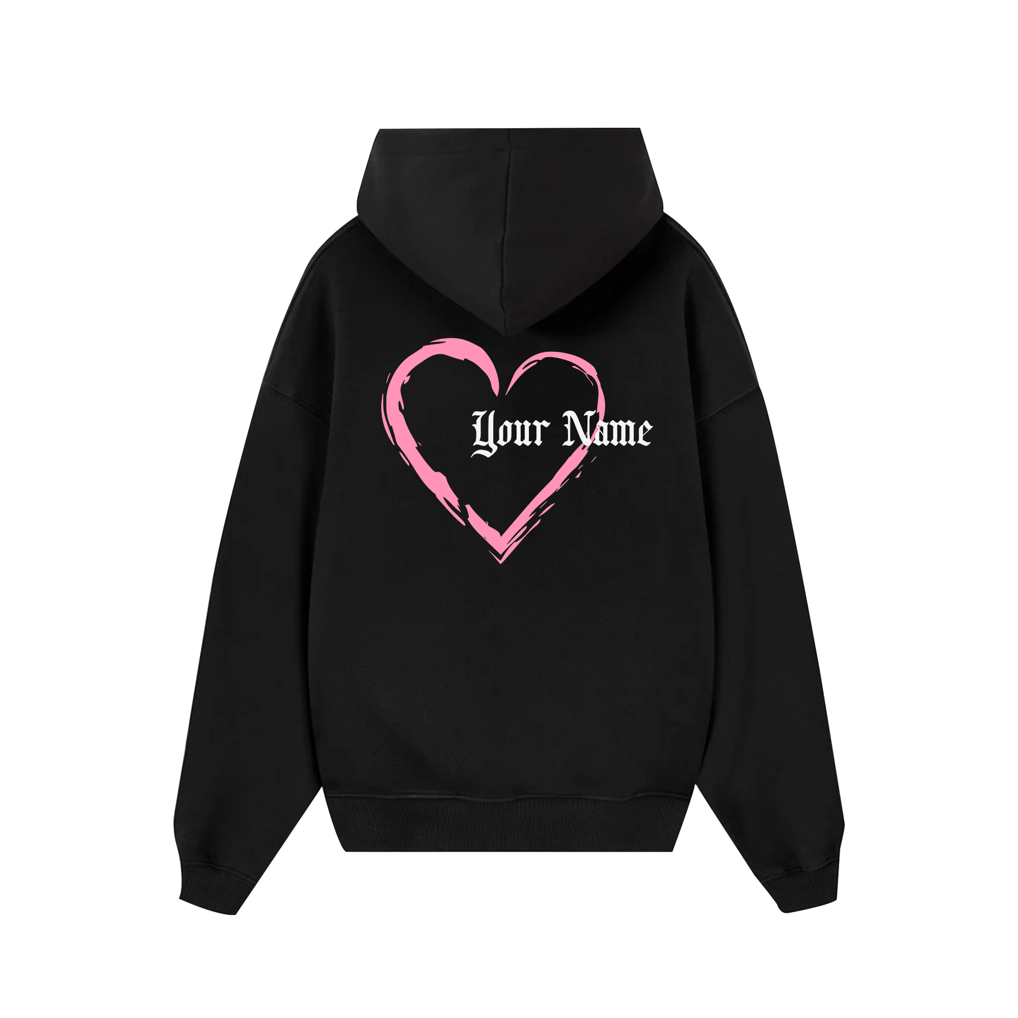 Custom Couple Spider Heart Hoodie