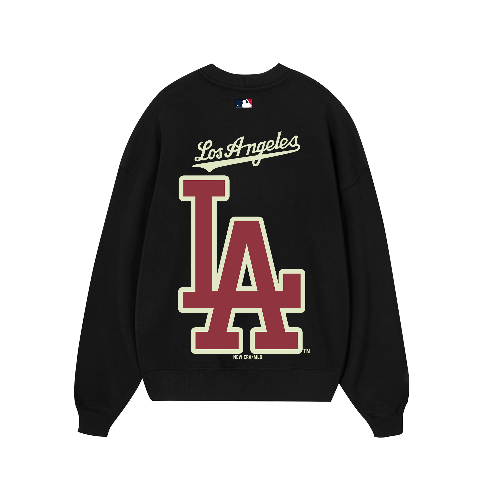 MLB Los Angeles Dodgers Logo Red Sweater