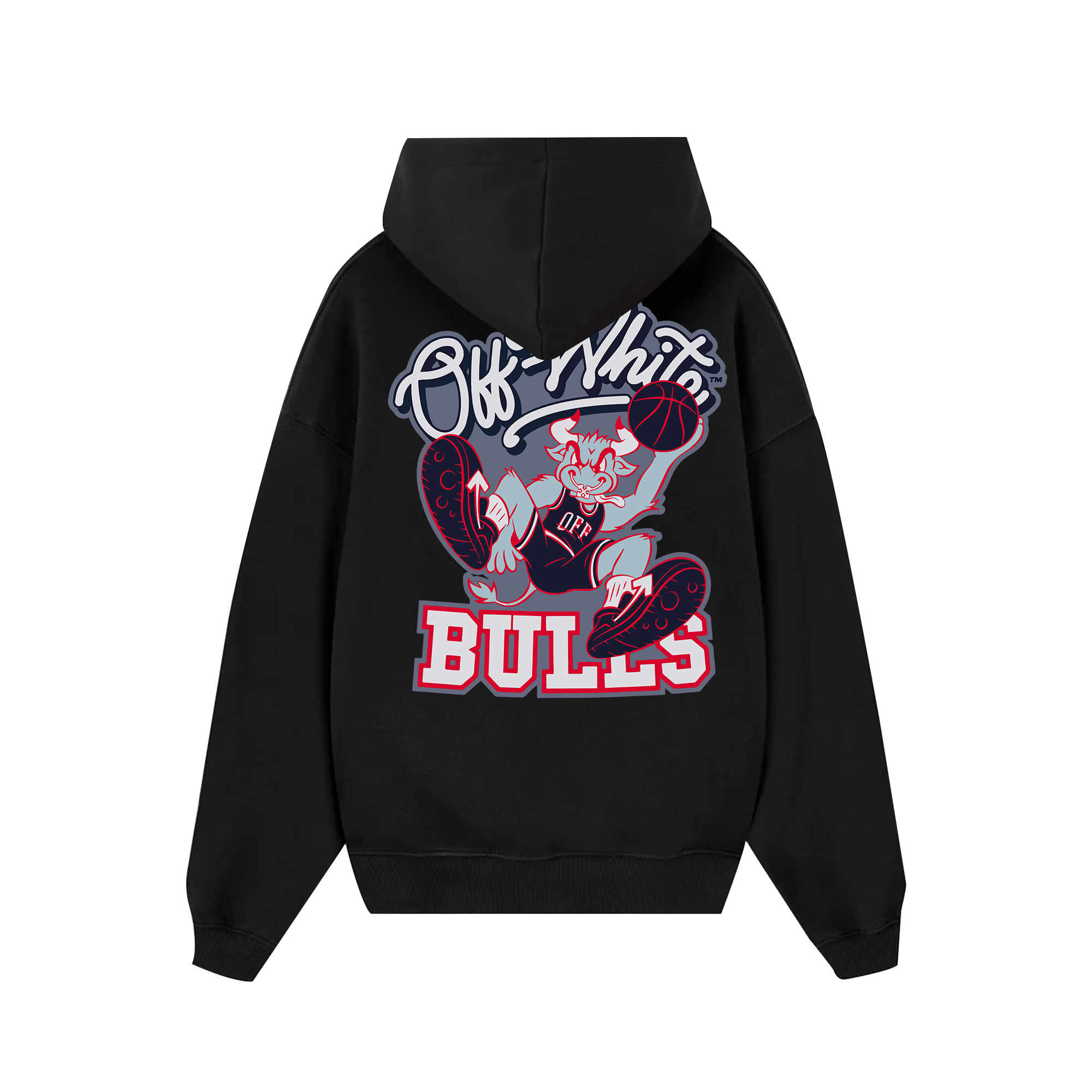 Off White Bulls Team Hoodie