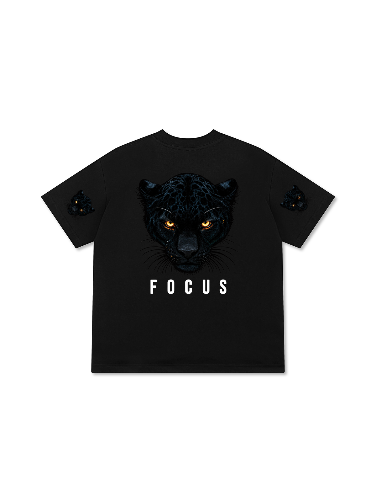 Áo Thun Relaxed Fit Black Panther Focus