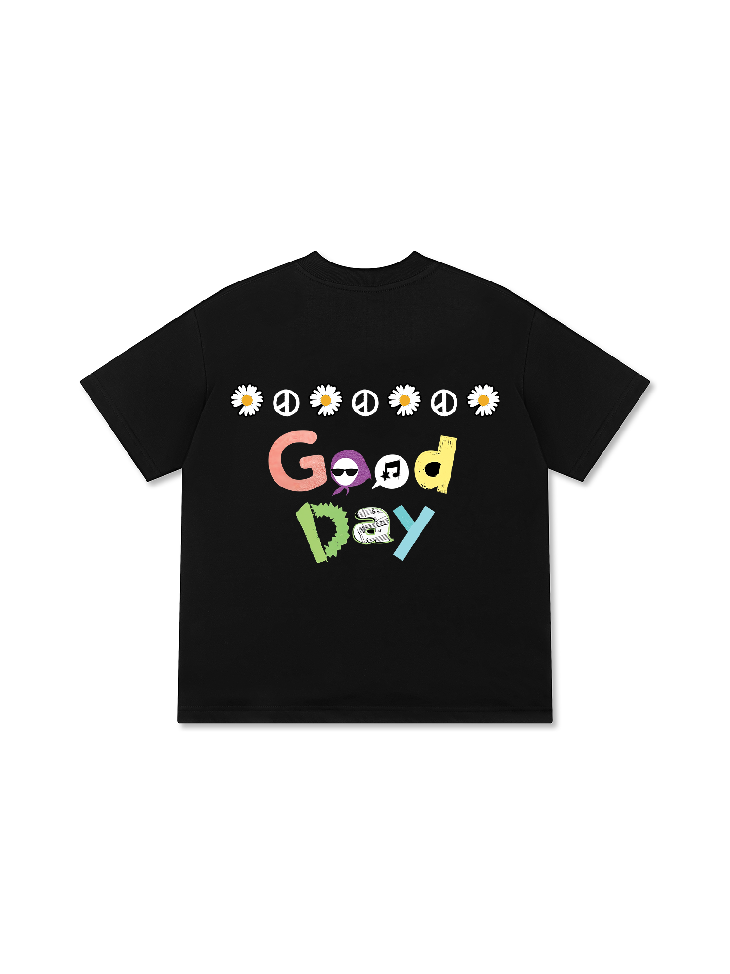 Áo Thun Relaxed Fit Idol G-Dragon Flower Peace Shirt