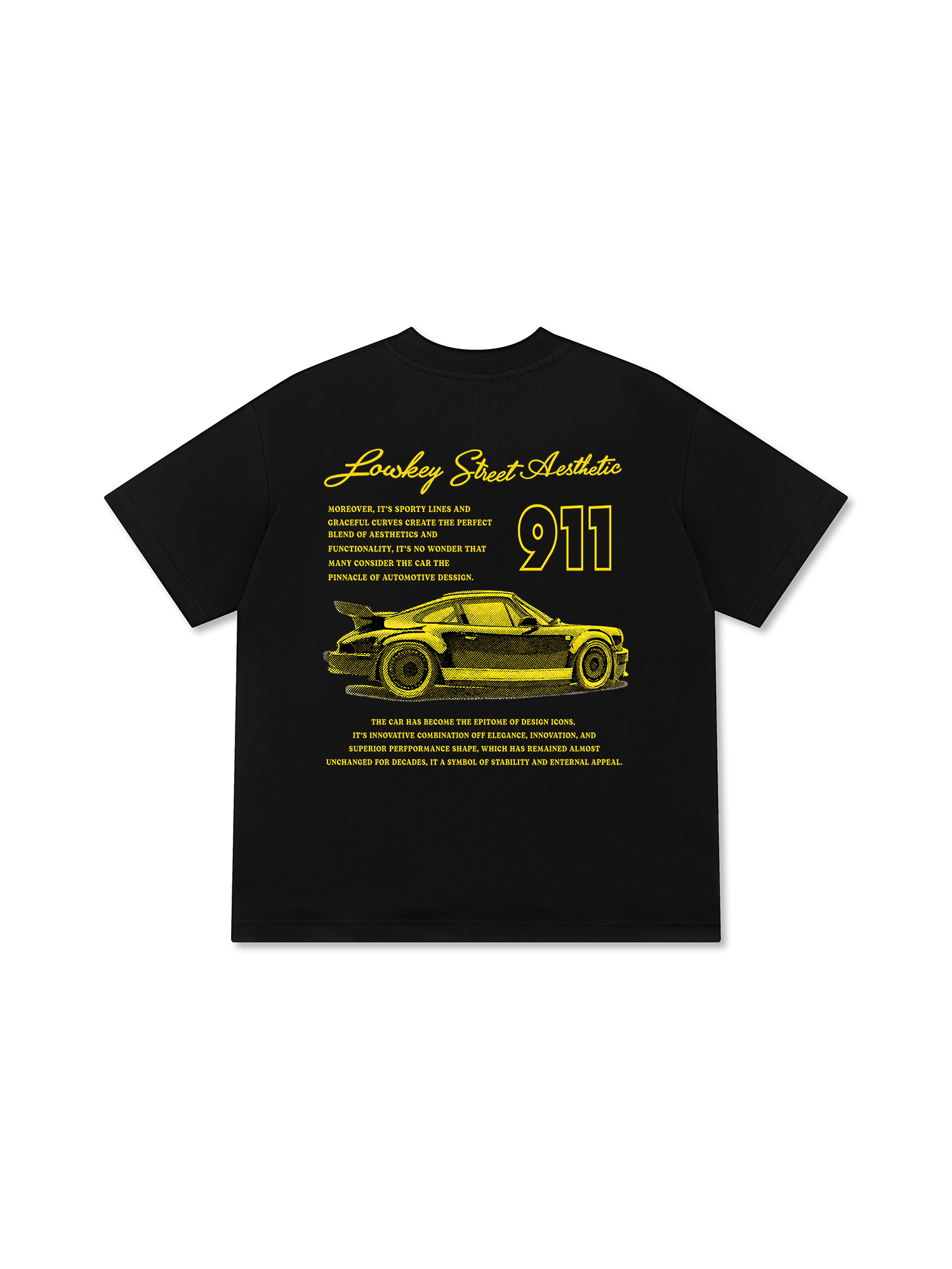 Áo Thun Relaxed Fit Lowkey Street Aesthetic 911
