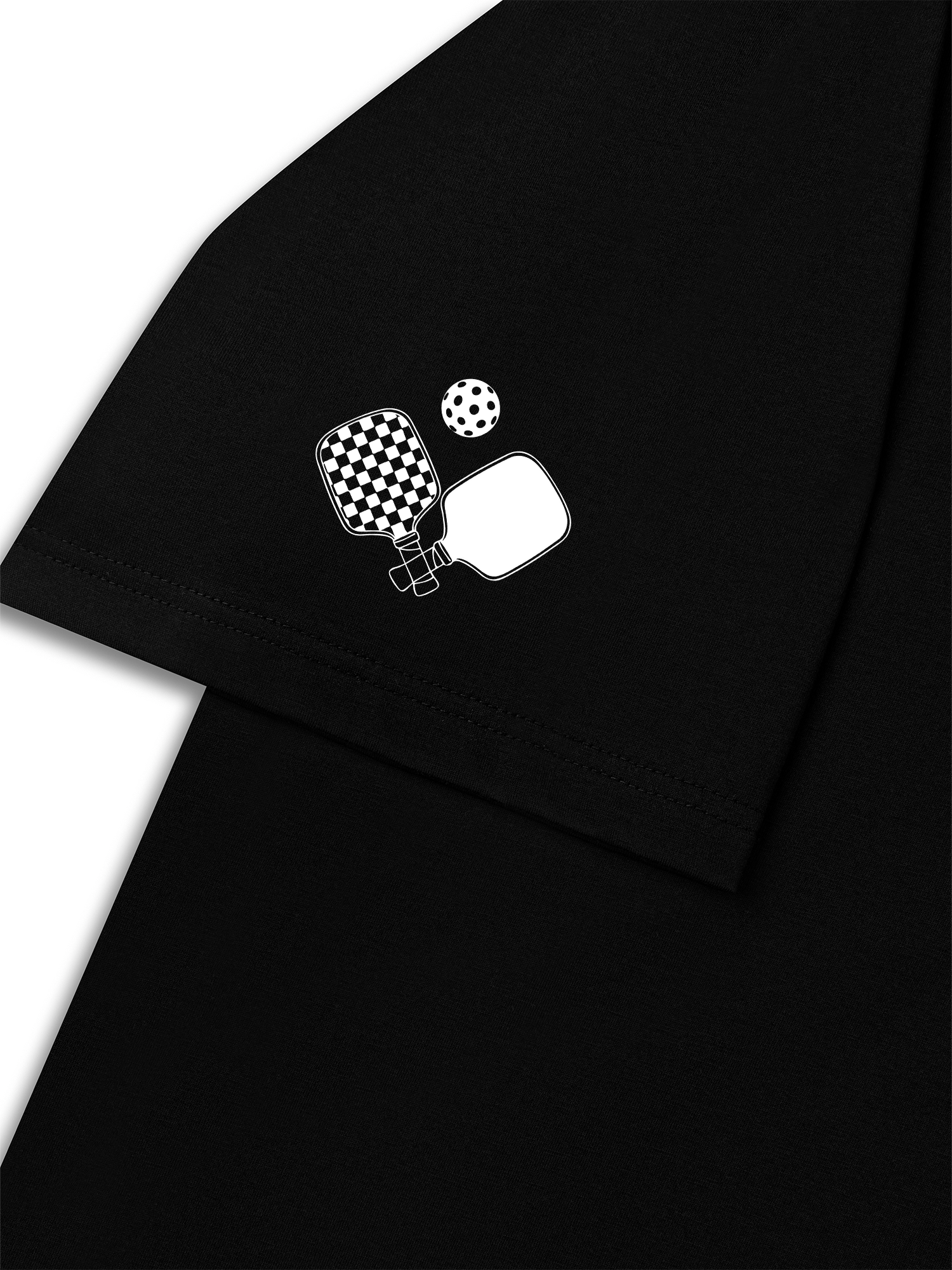 Áo Thun Relaxed Fit Pickleball Less Work More Pickleball