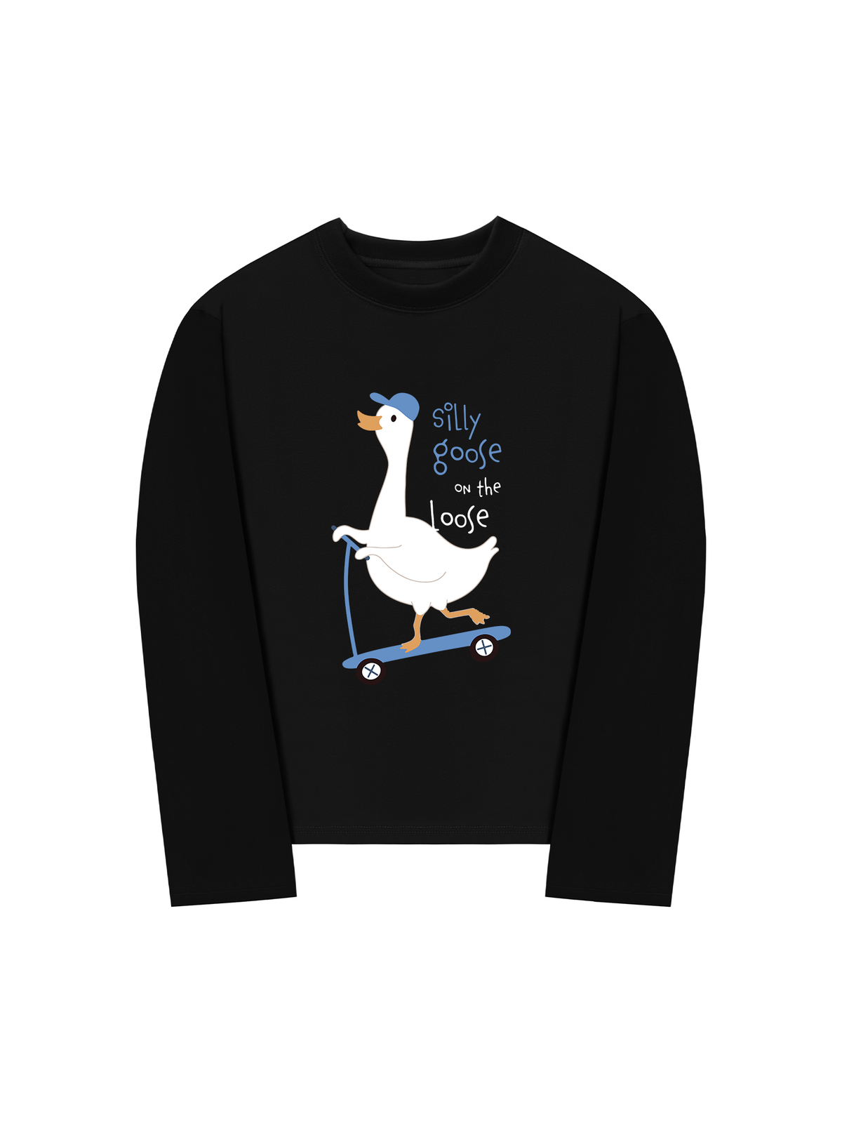 Áo Thun Dài Tay Farm Silly Goose On The Loose
