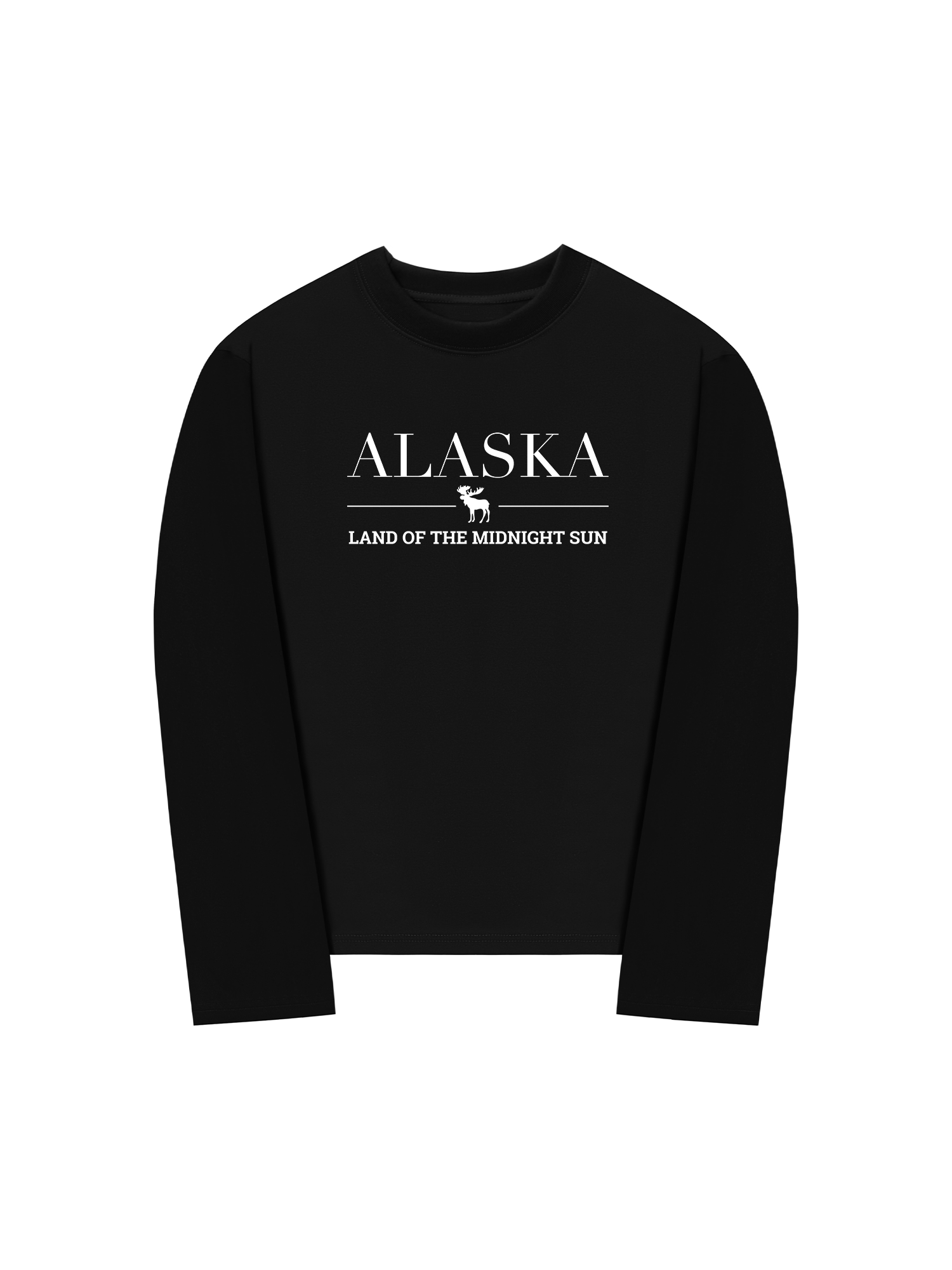Áo Thun Dài Tay Alaska Land Of The Midnight Sun