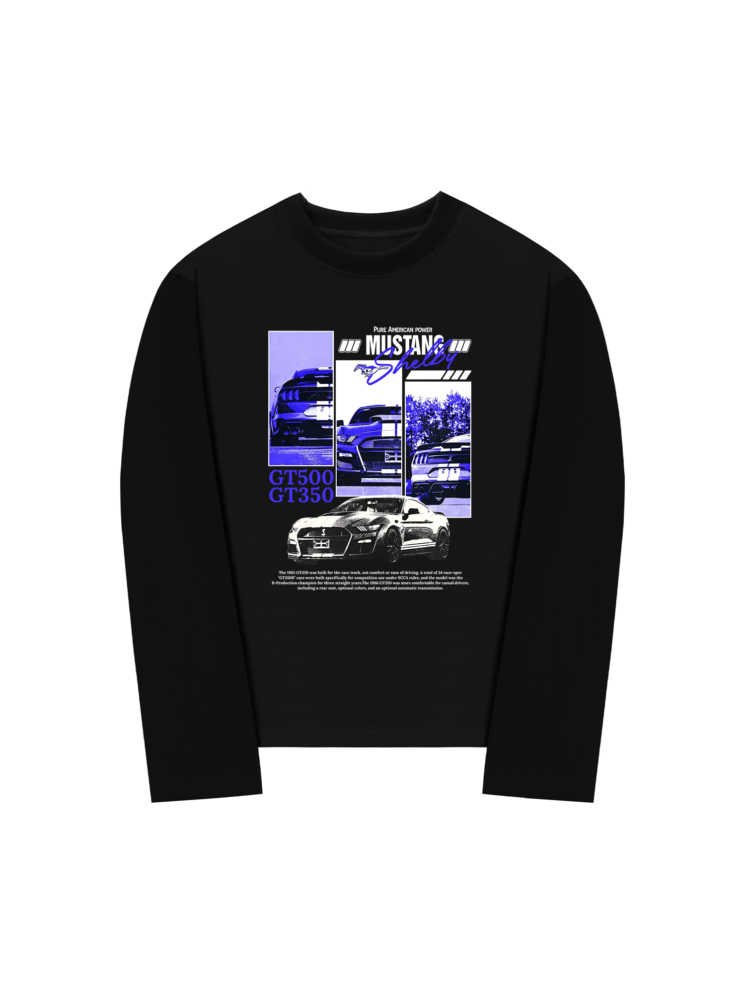 Áo Thun Dài Tay Ford Mustang Shelby