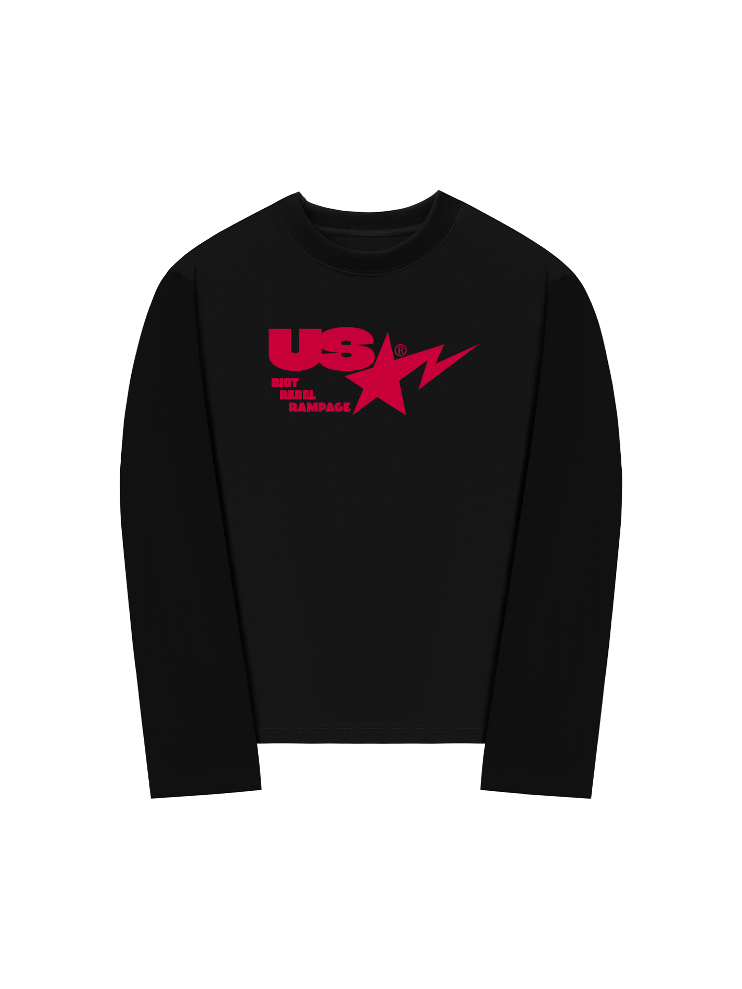 Áo Thun Dài Tay USA Riot Rebel Rampage