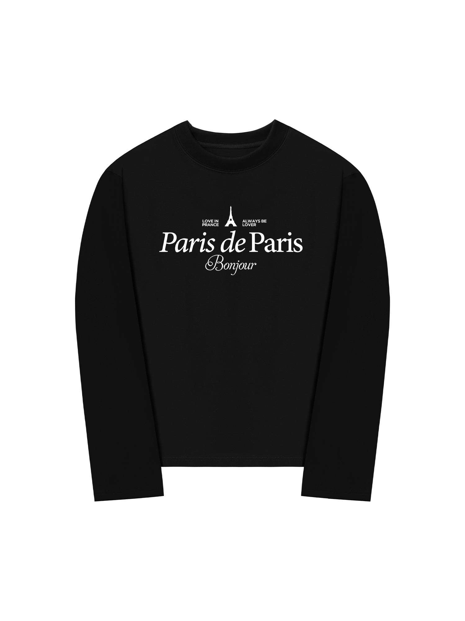 Áo Thun Dài Tay Paris de Paris