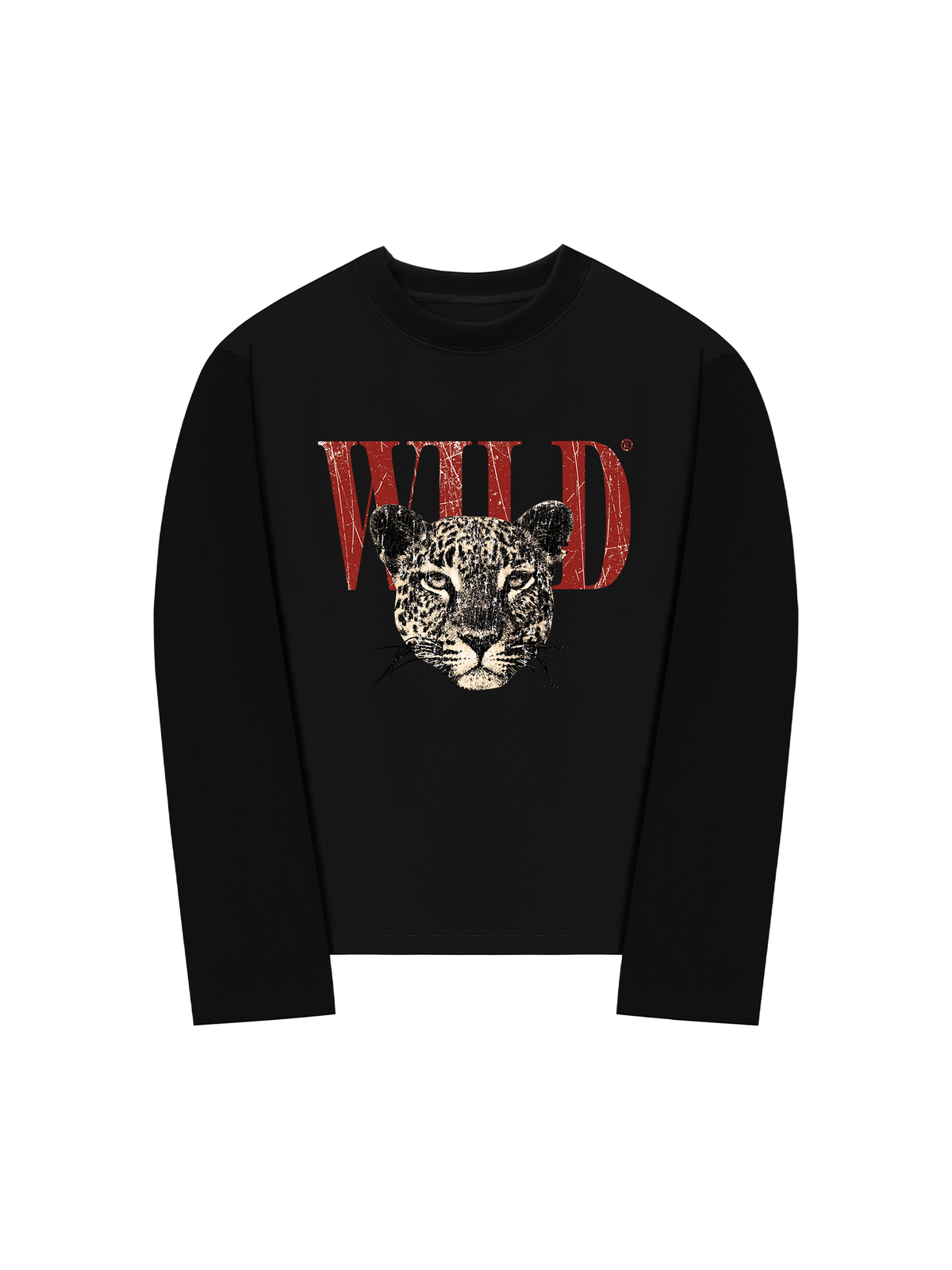 Áo Thun Dài Tay Urban Leopard Crimson Wild