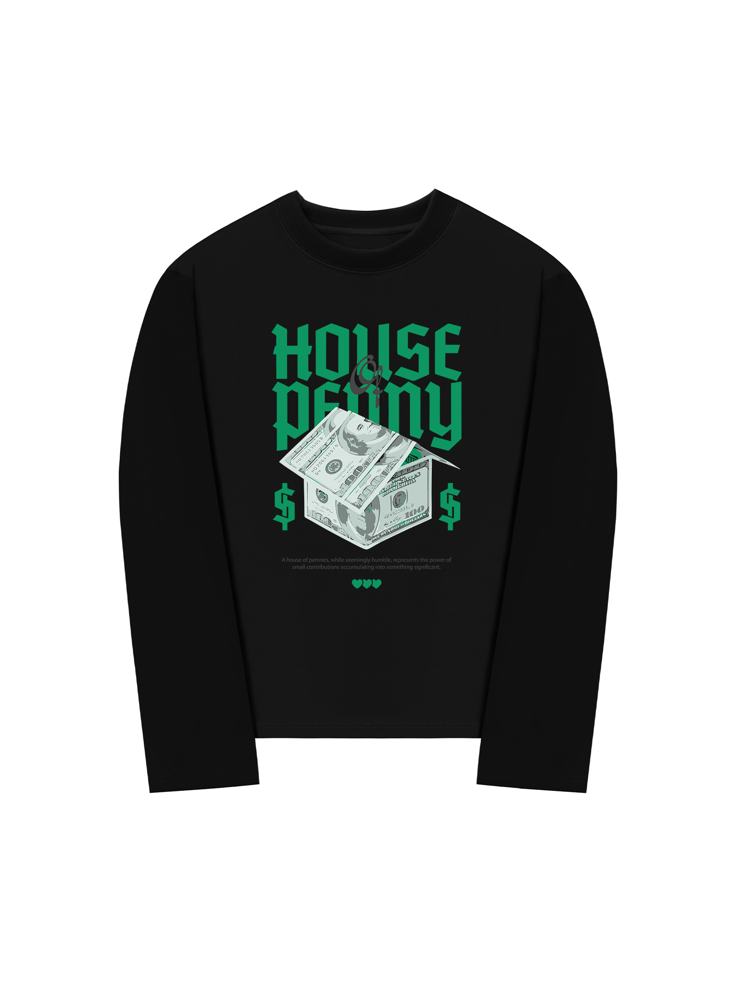 Áo Thun Dài Tay Money House Of Penny