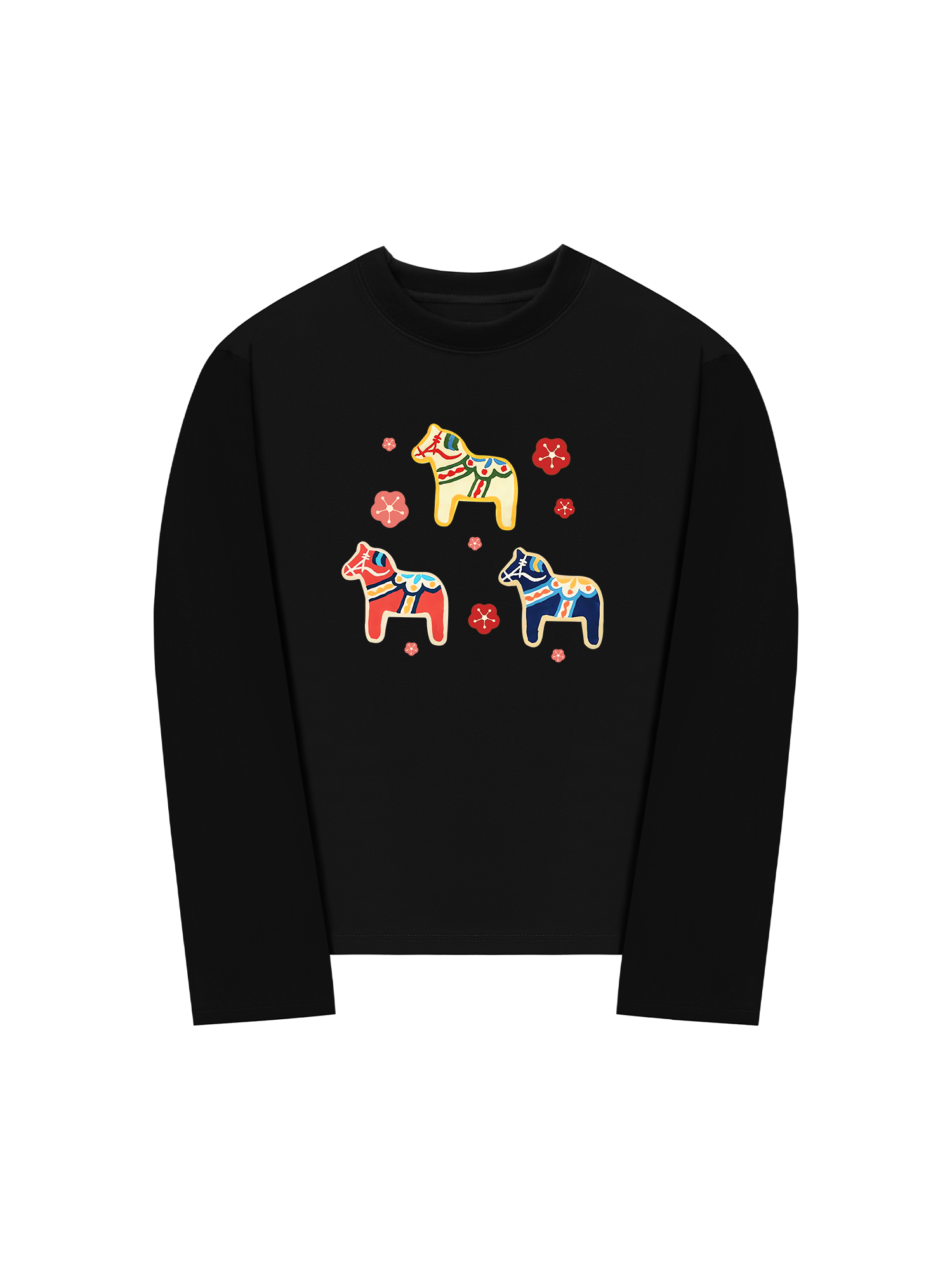 Áo Thun Dài Tay Cute Horse