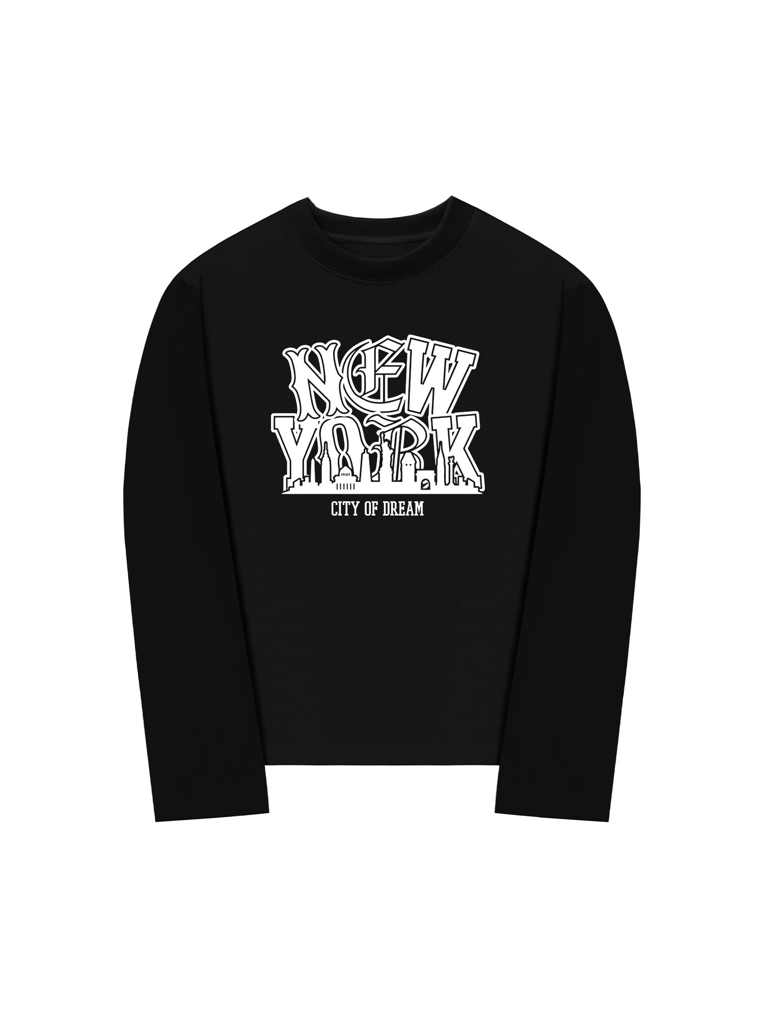 Áo Thun Dài Tay USA City Of Dream