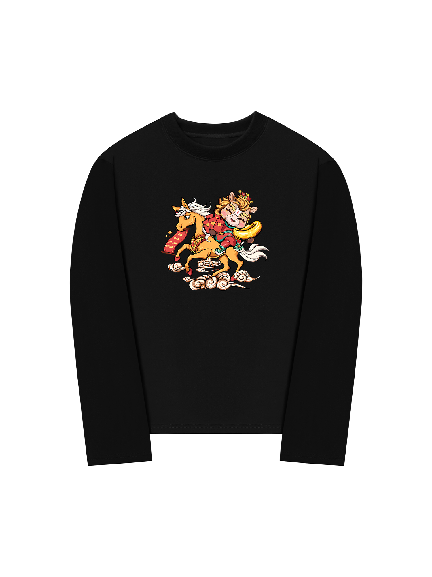 Áo Thun Dài Tay Mã Đáo Thành Công