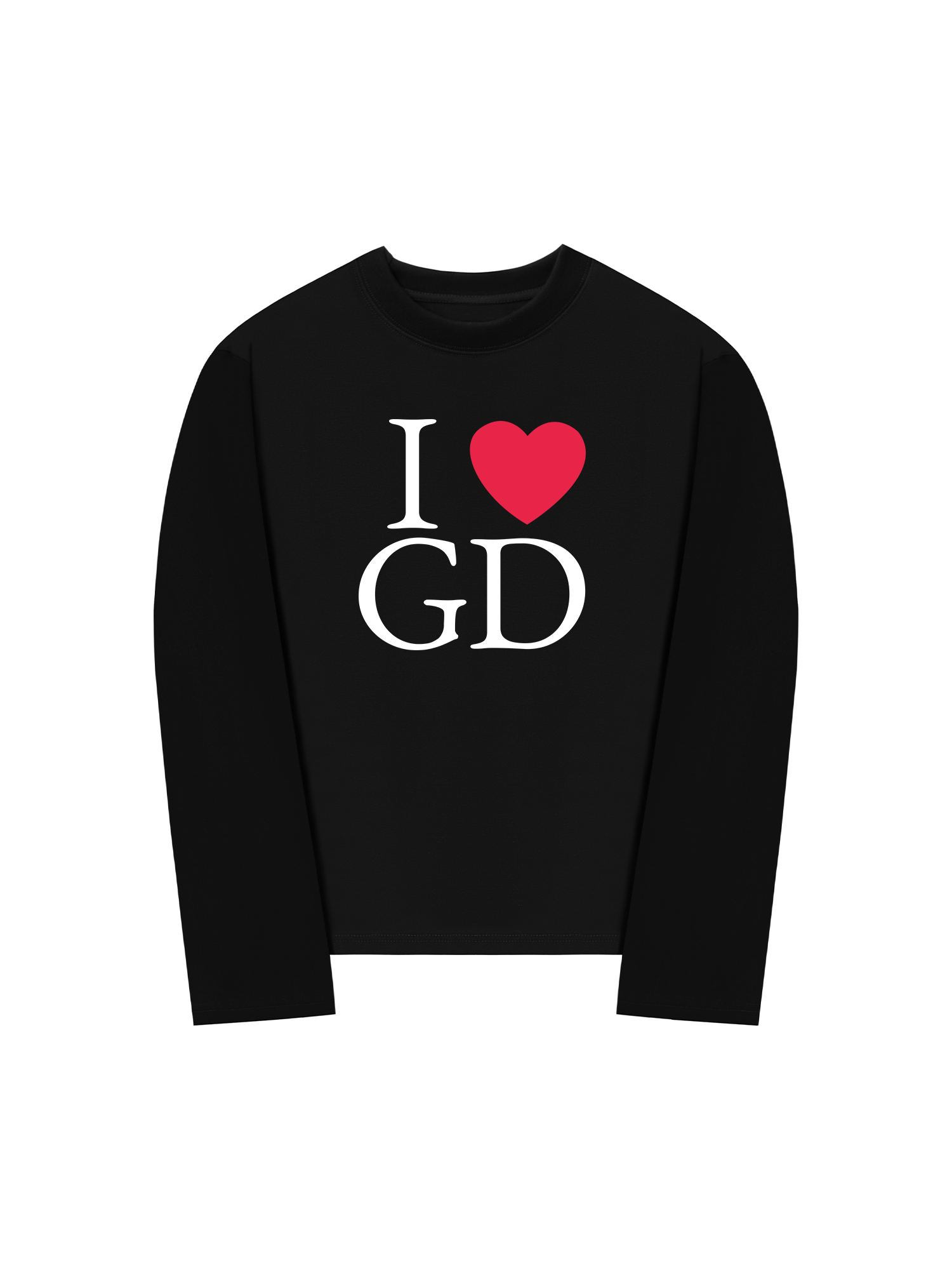 Áo Thun Dài Tay I Love GD