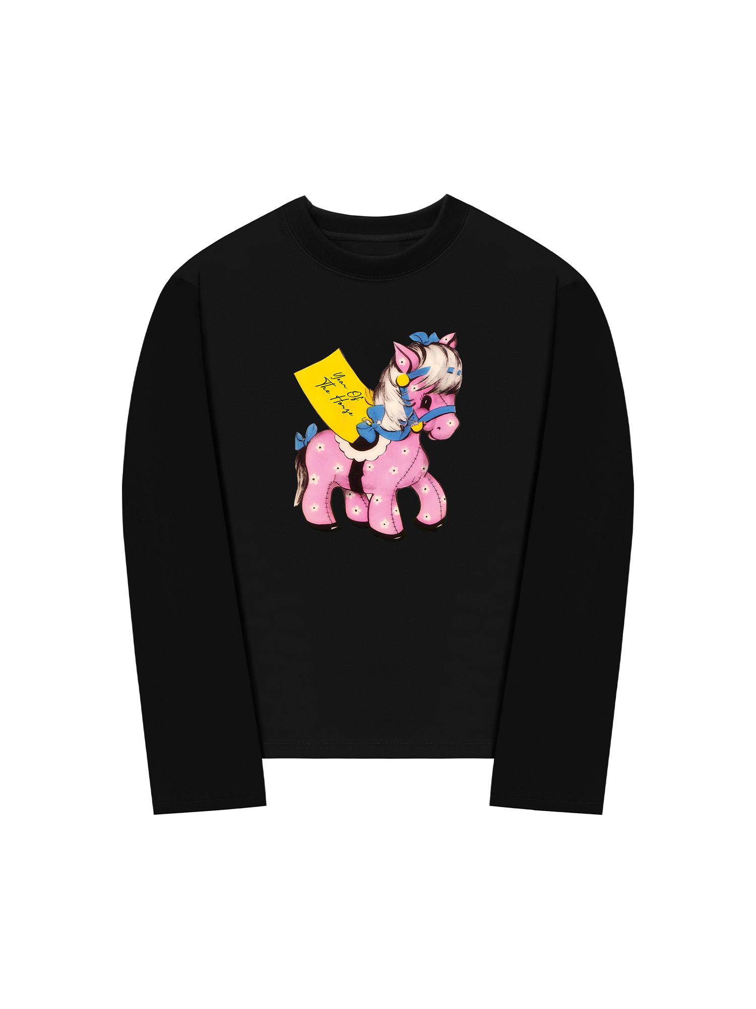 Áo Thun Dài Tay Pink Flower Year Of Horse