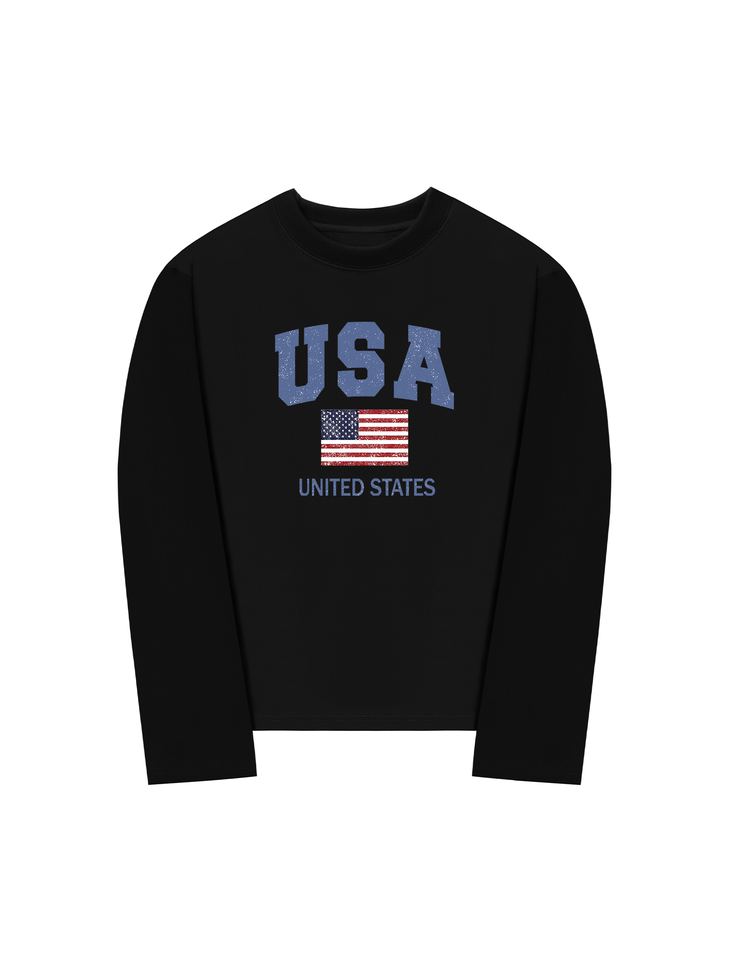 Áo Thun Dài Tay USA Vintage United State