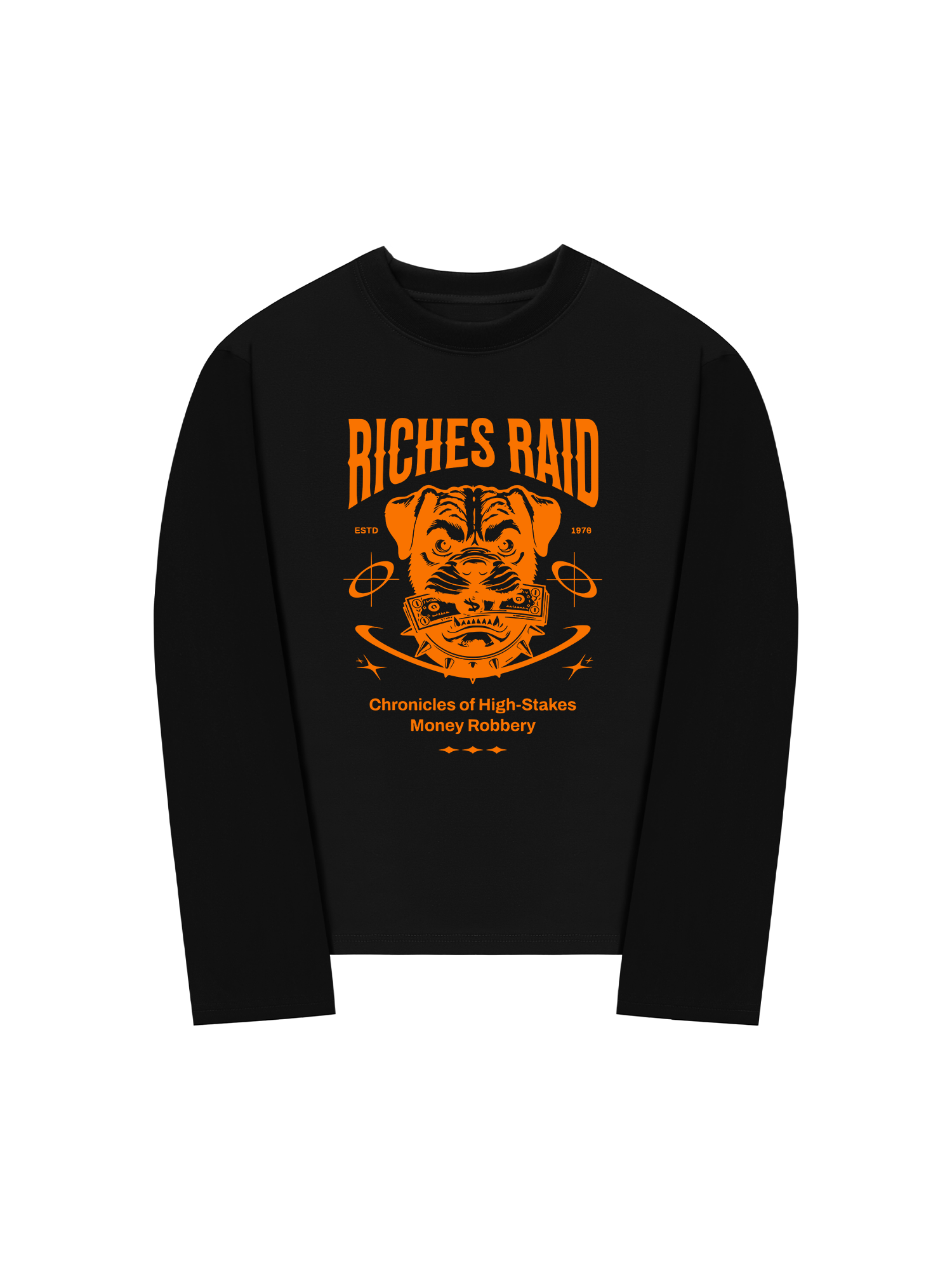 Áo Thun Dài Tay Money Riches Raid
