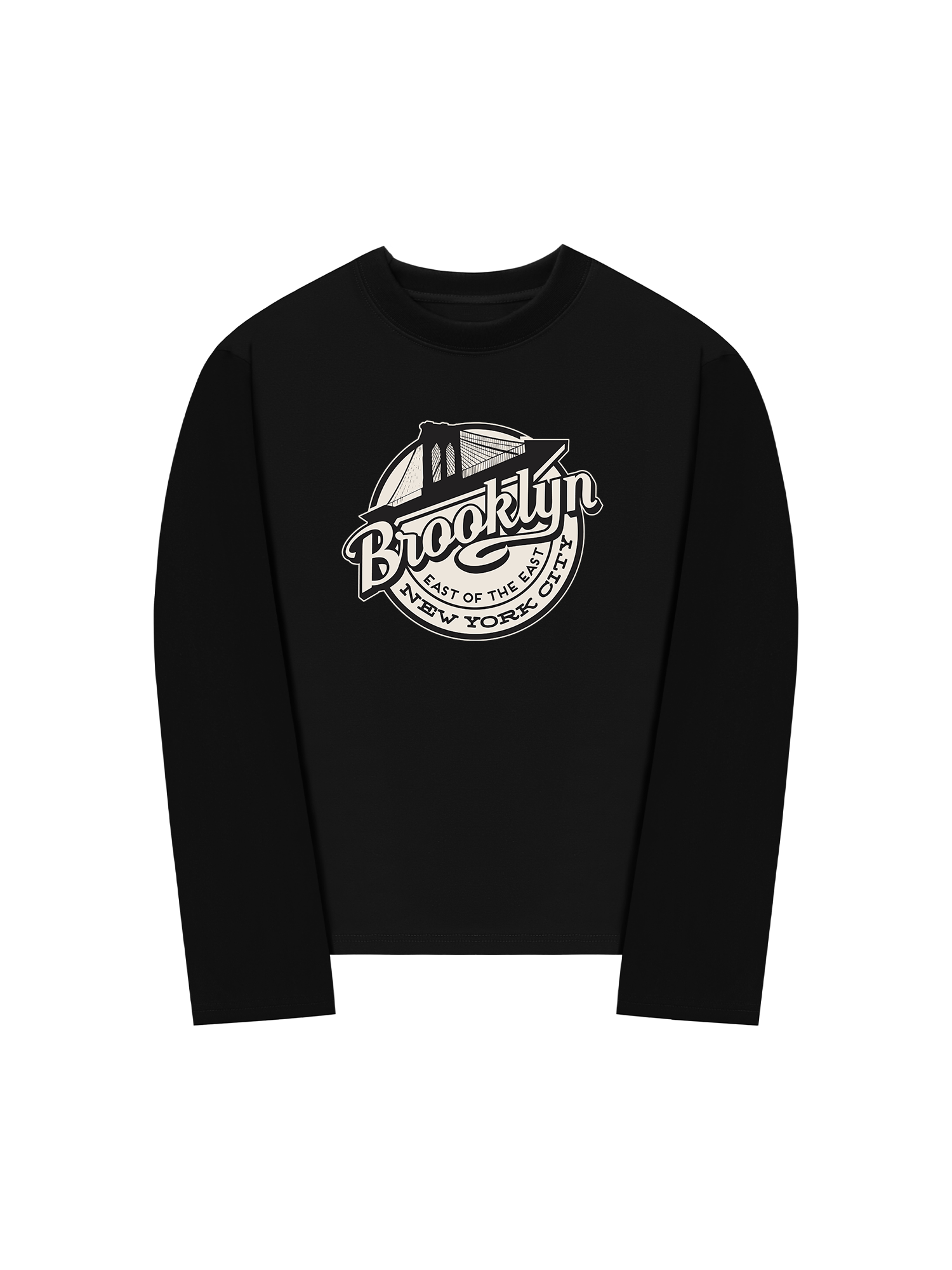 Áo Thun Dài Tay USA Brooklyn East Of The East