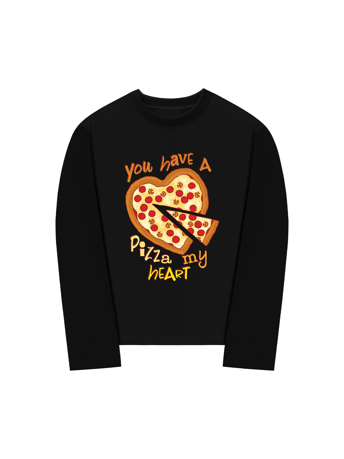 Áo Thun Dài Tay Yumy Mood You Have A Pizza