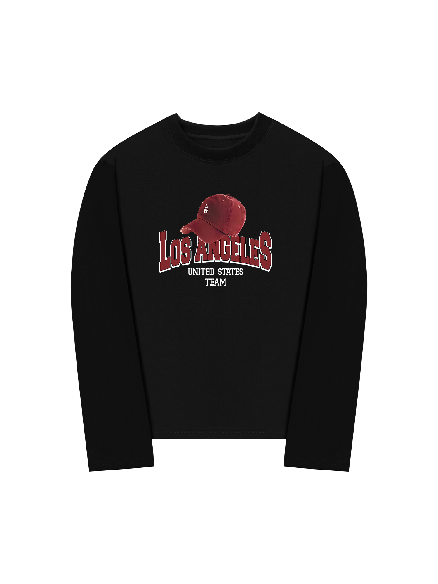 Áo Thun Dài Tay USA Los Ageles