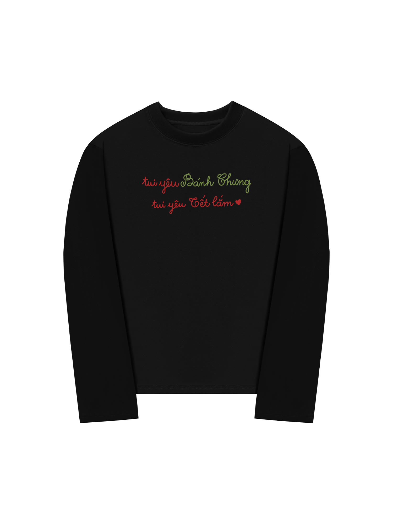 Áo Thun Dài Tay Yêu Bánh Chưng Yêu Tết