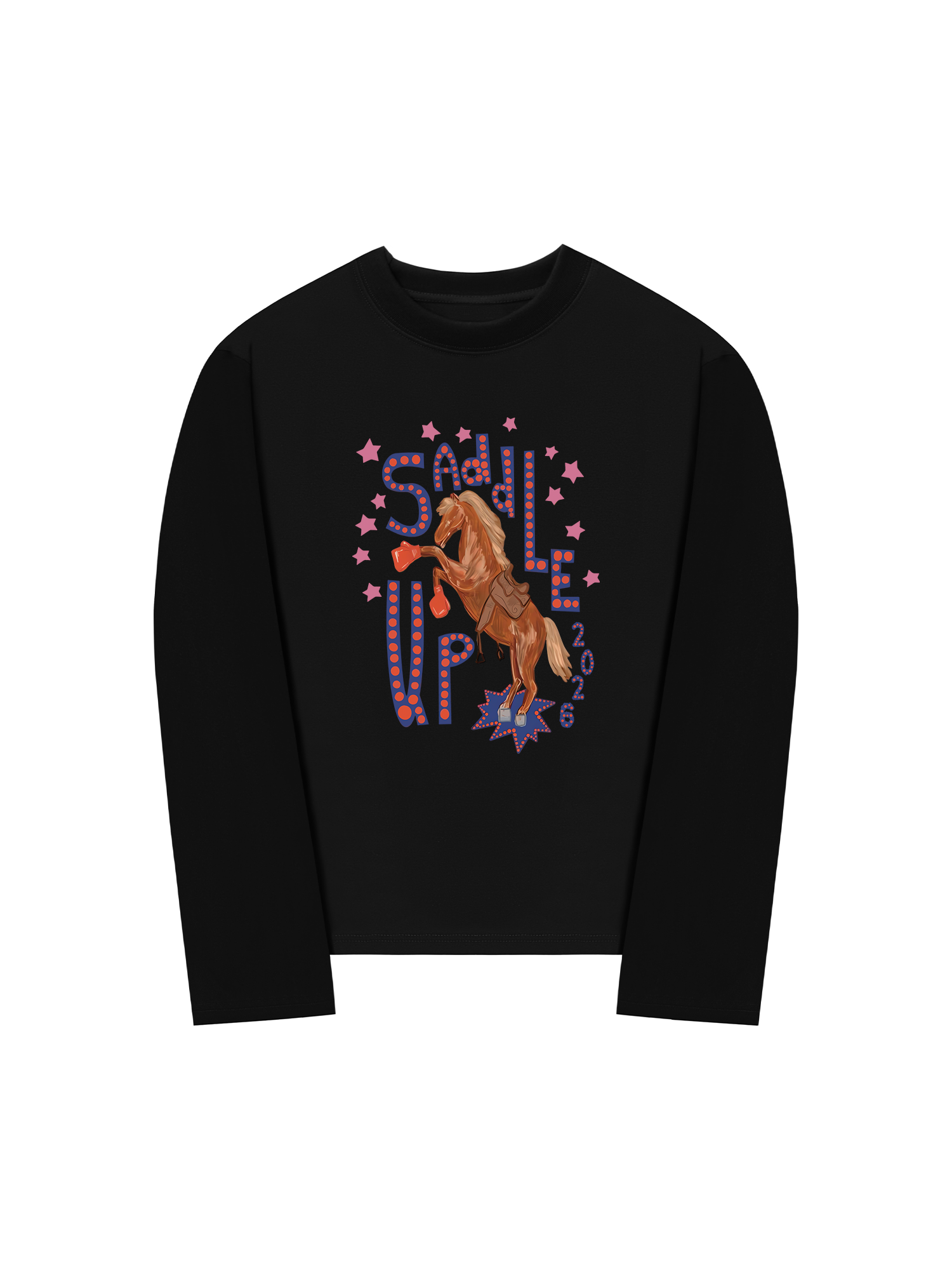 Áo Thun Dài Tay 2026 - Saddle Up