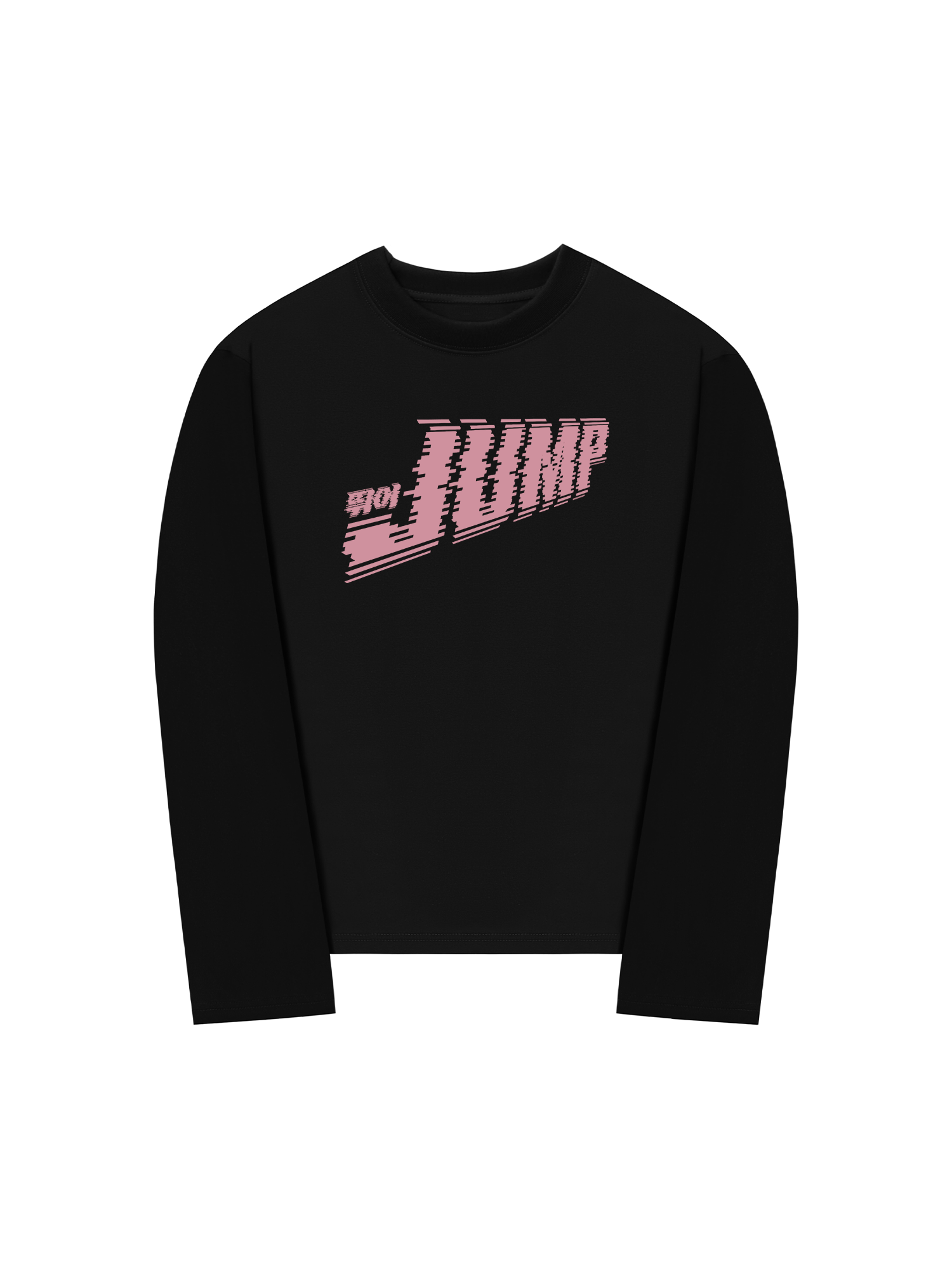 Áo Thun Dài Tay Black Pink Jump