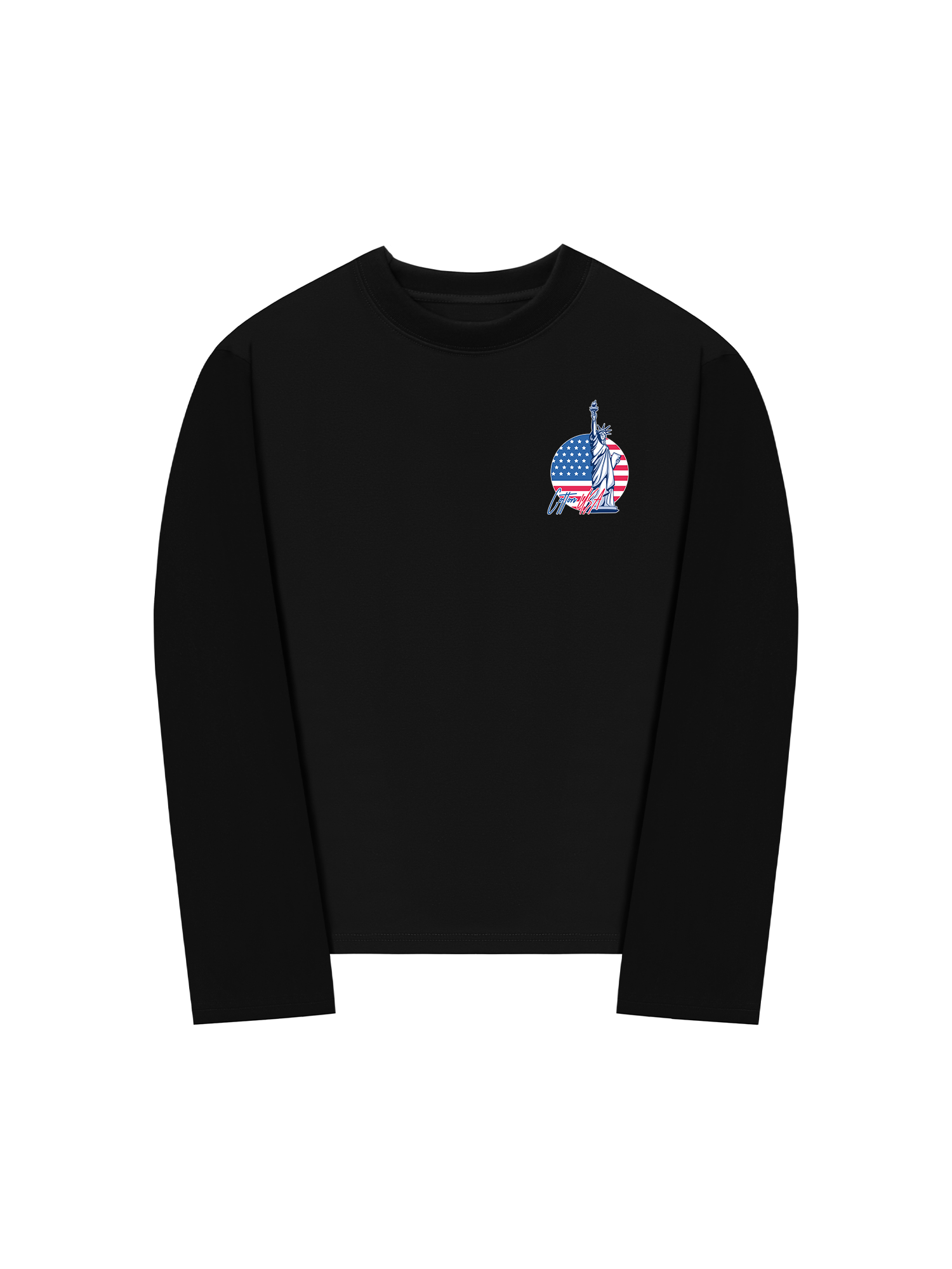 Áo Thun Dài Tay USA Statue Of Liberty