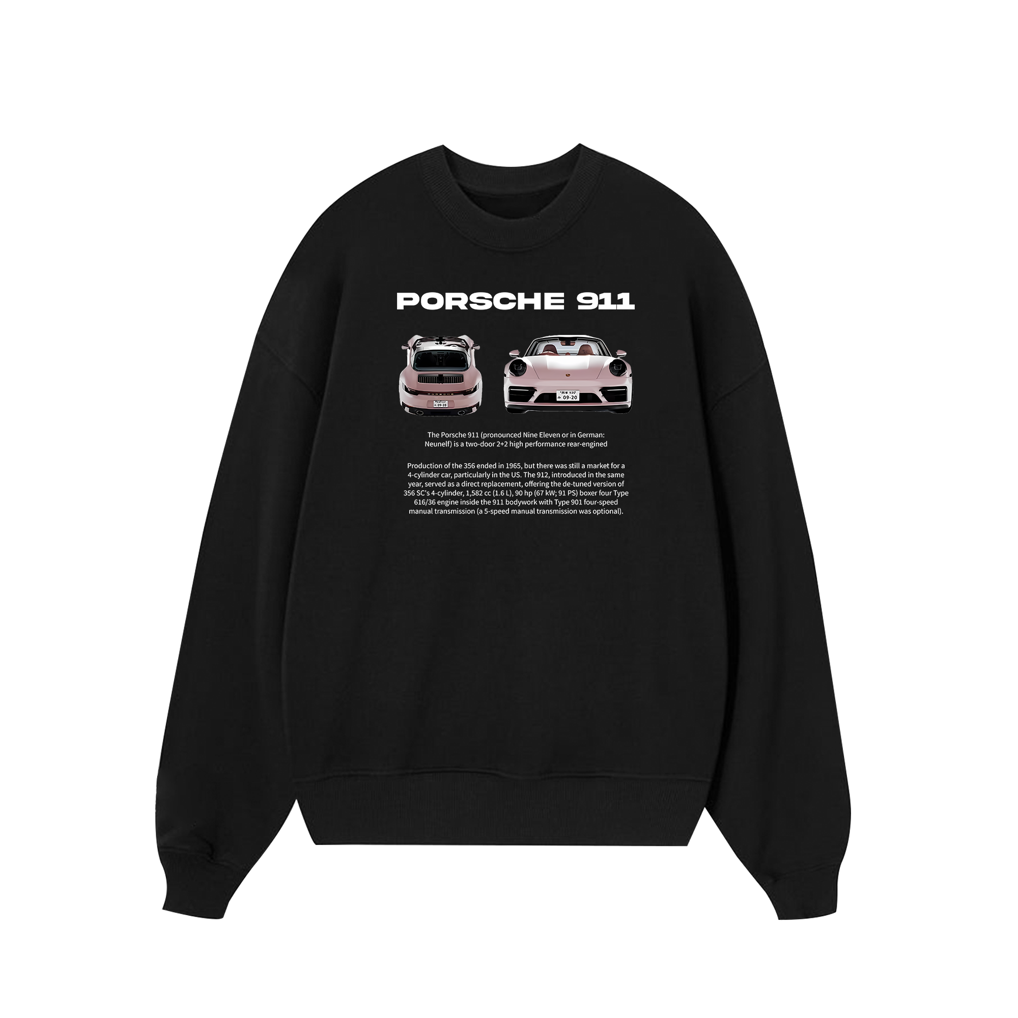 Porsche 911 Pear Pink Sweater