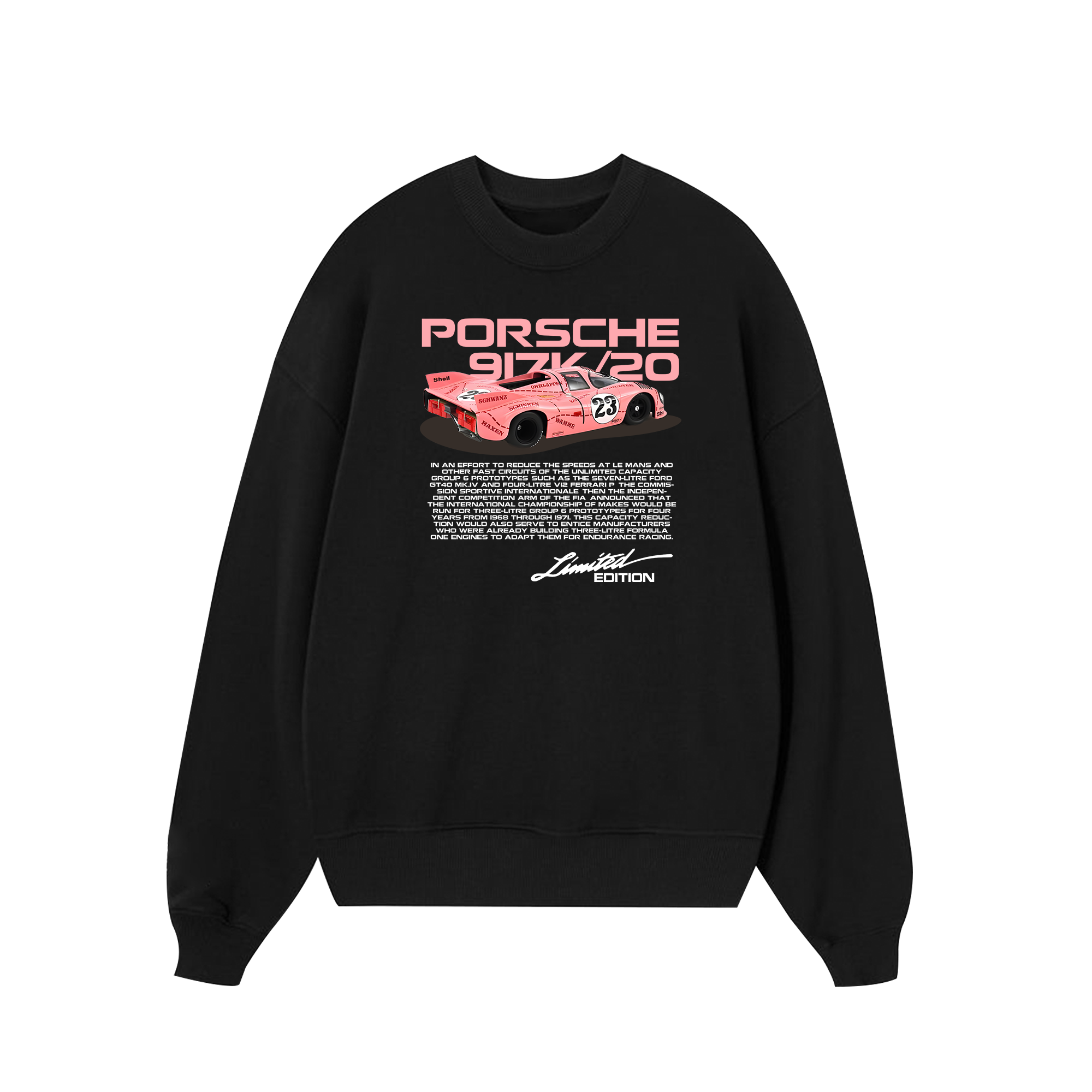 Porsche 917K Pink Pig Sweater