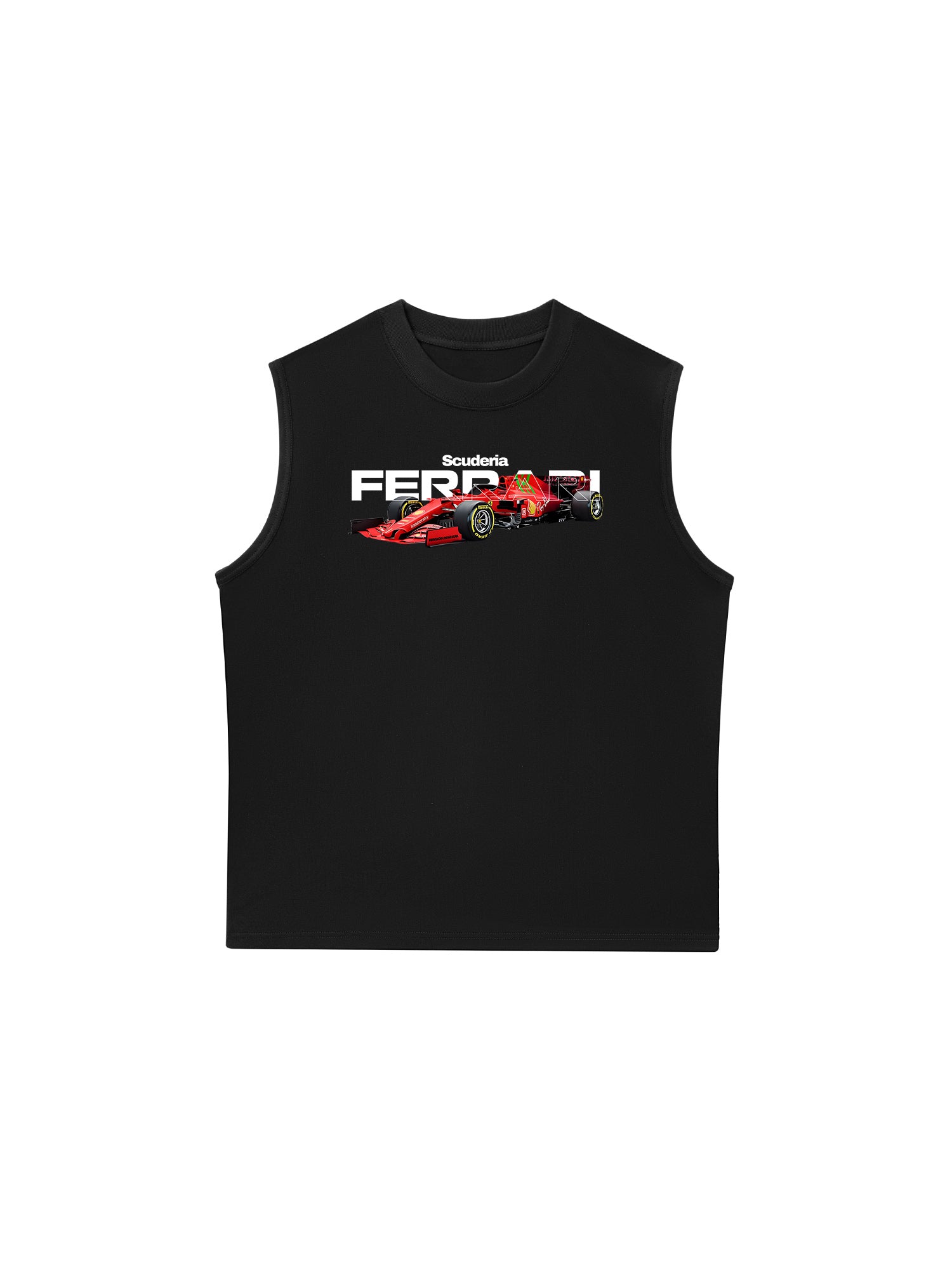 Áo Ba Lỗ Relaxed Fit Ferrari The Pracing Horse