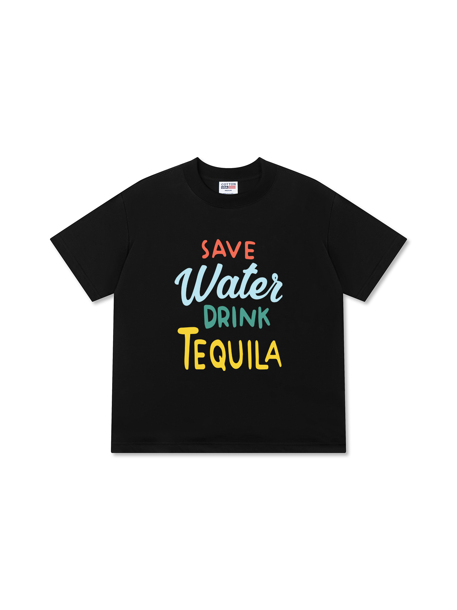 Áo Thun Relaxed Fit Save Water Drink Tequila