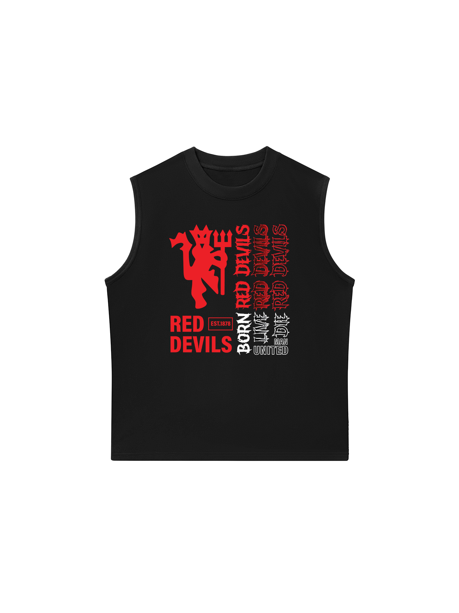 Áo Ba Lỗ Relaxed Fit Red Devils EST 1878