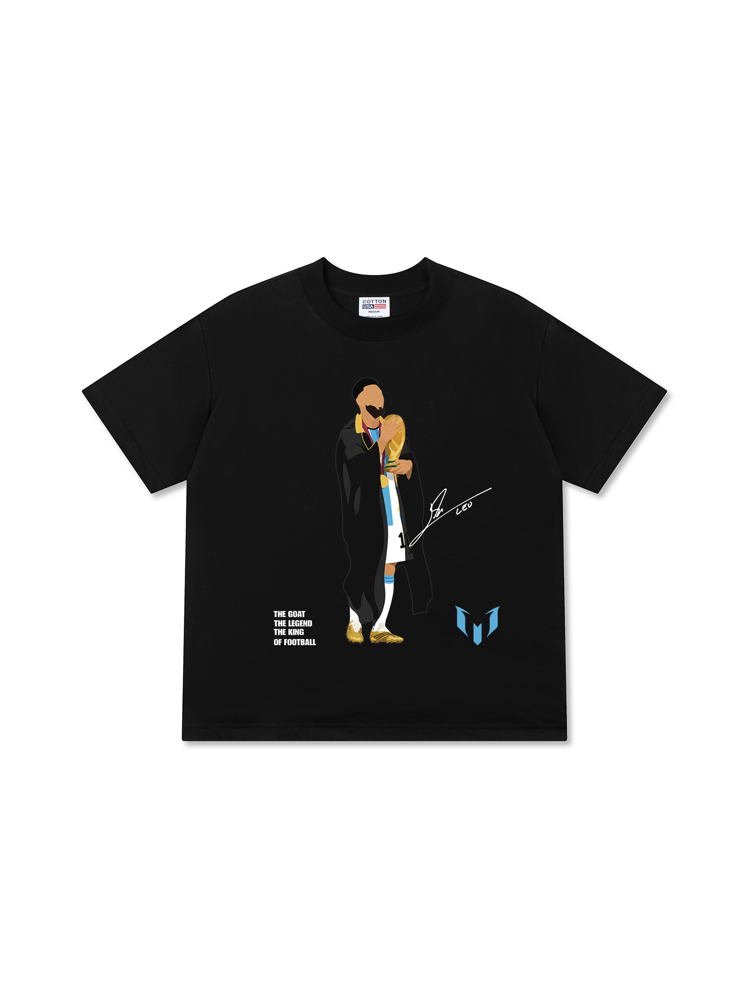 Áo Thun Relaxed Fit  The Goat The Legend