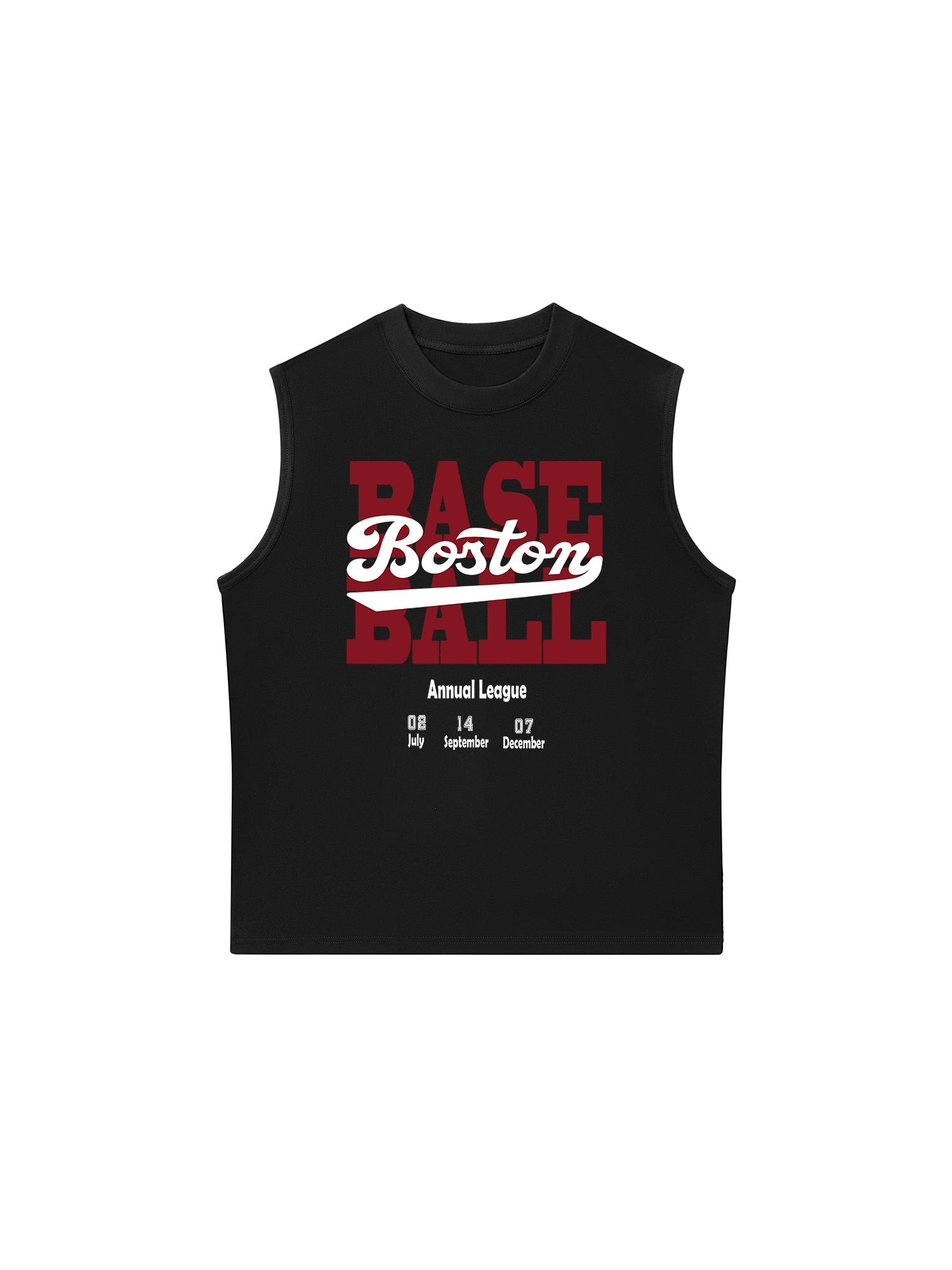 Áo Ba Lỗ Relaxed Fit Baseball Boston League