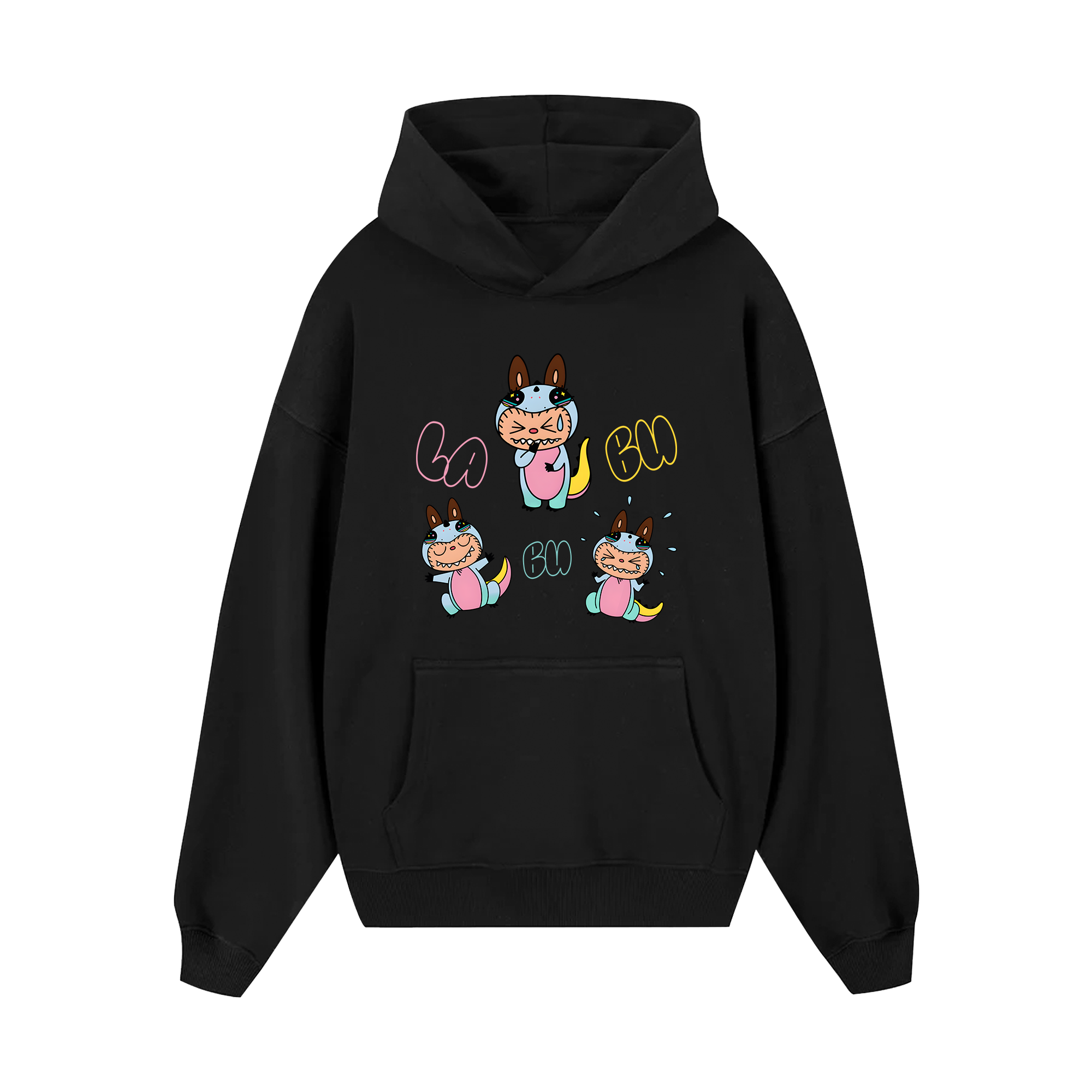 Labubu Funny Motion Hoodie