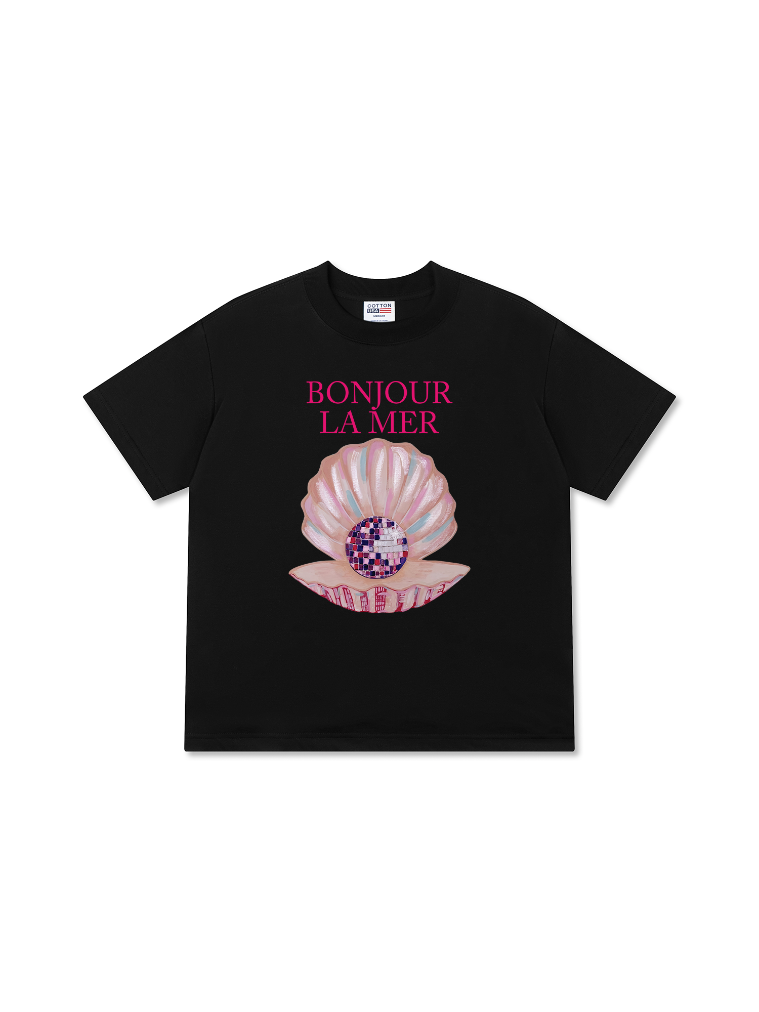Áo Thun Relaxed Fit Bling Bonjour Lamer