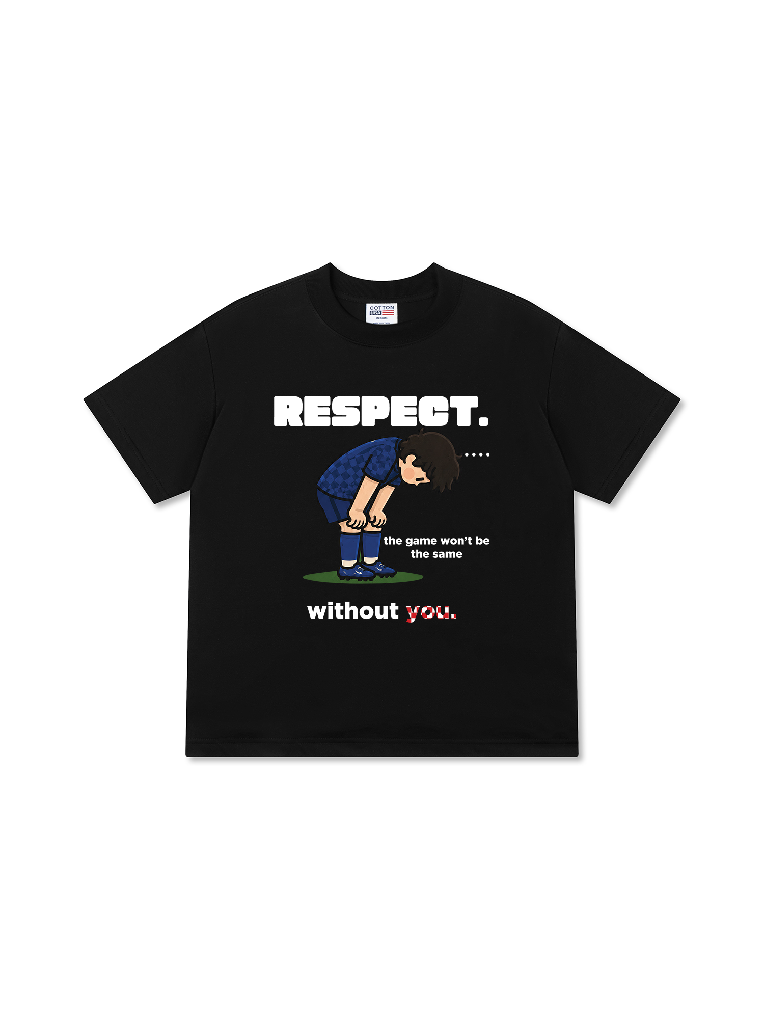 Áo Thun Relaxed Fit Soccer Respect