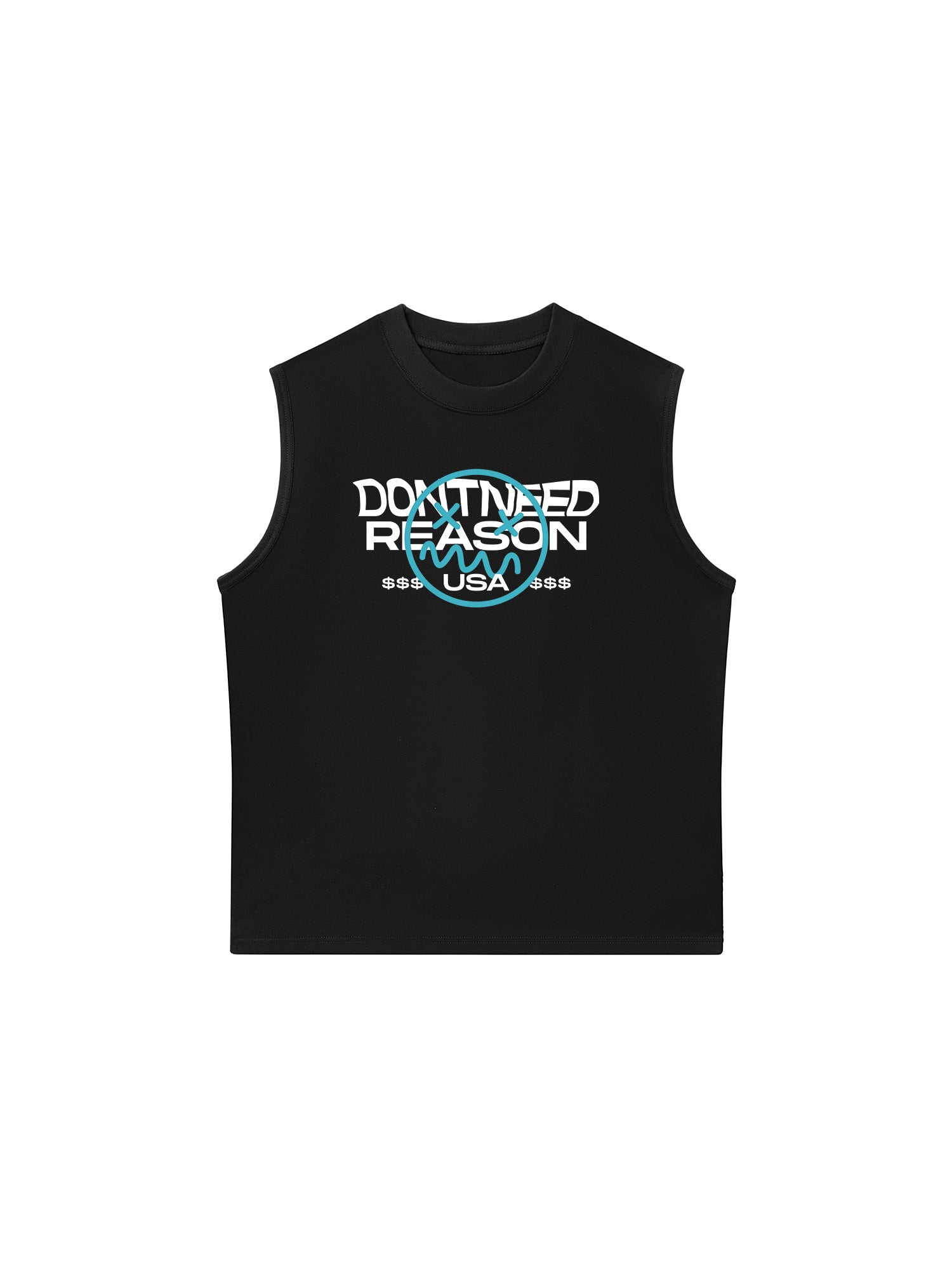 Áo Ba Lỗ Relaxed Fit USA Dont Need Reason