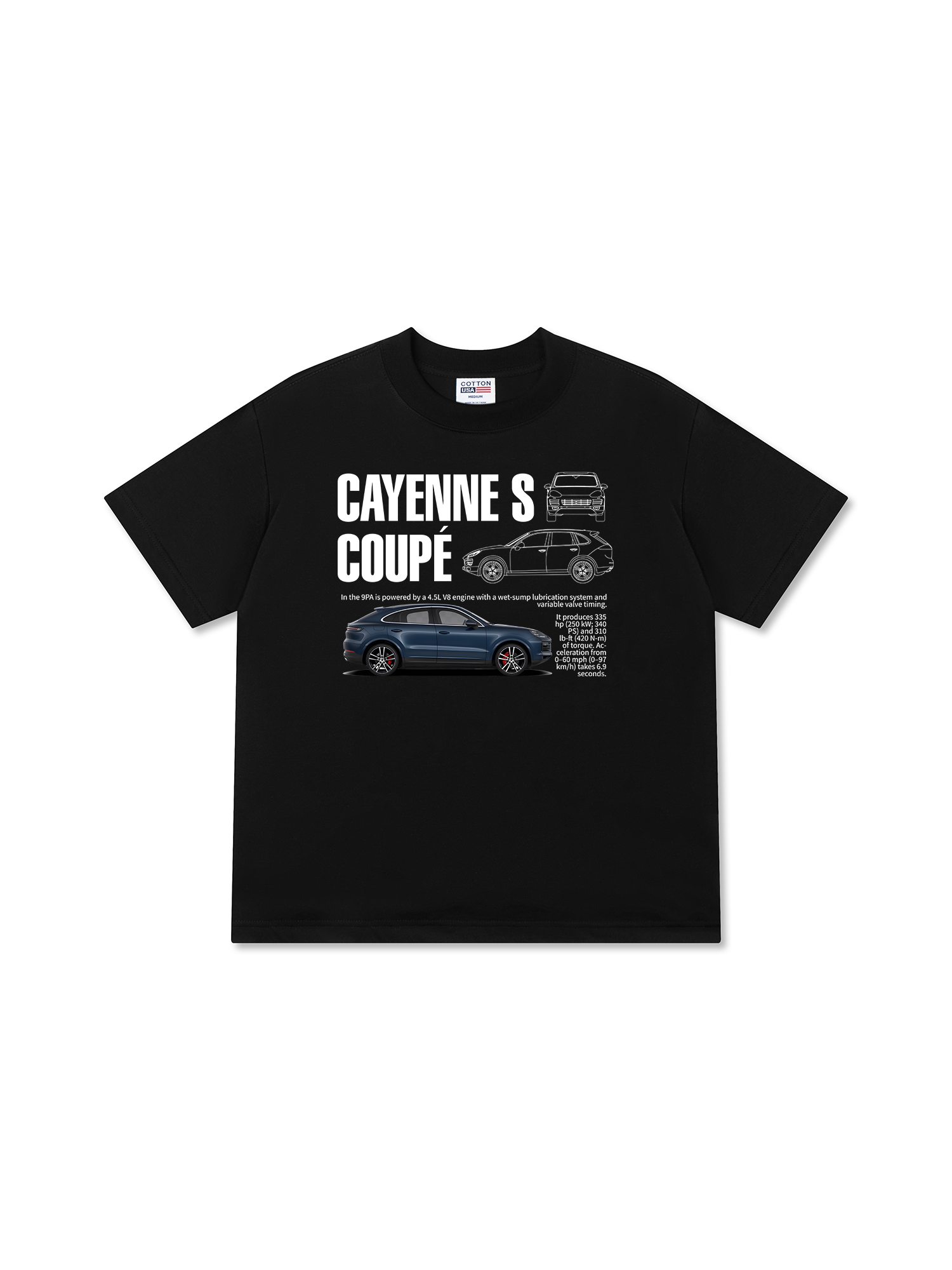 Áo Thun Relaxed Fit Cayenne S Coupe Classic