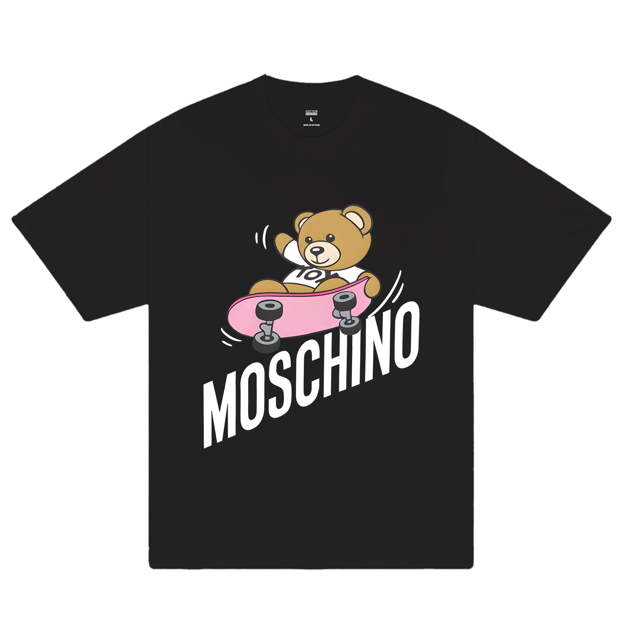 Moschino Pink Skate T-Shirt