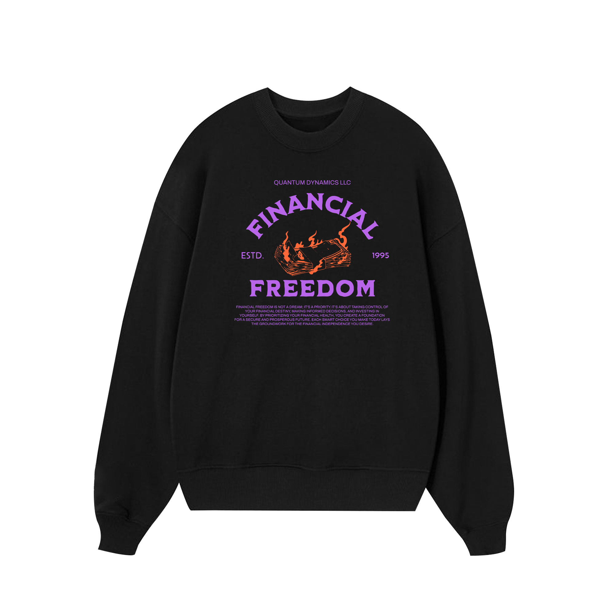 Money Financial Freedom Sweater