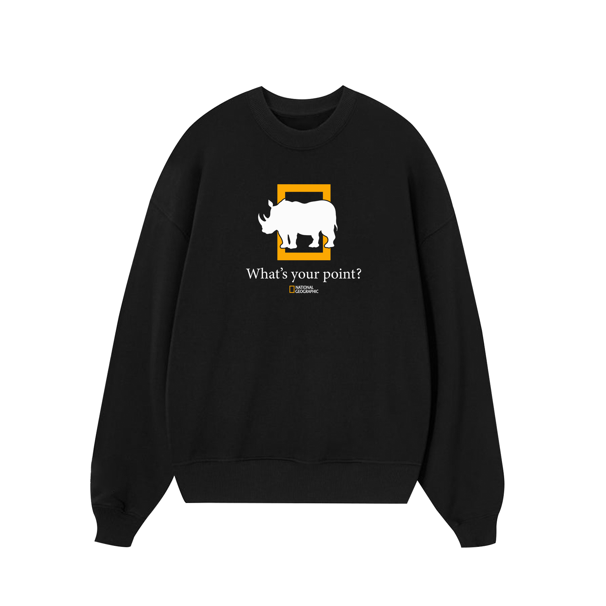 National Geographic What's Your Point Sweater