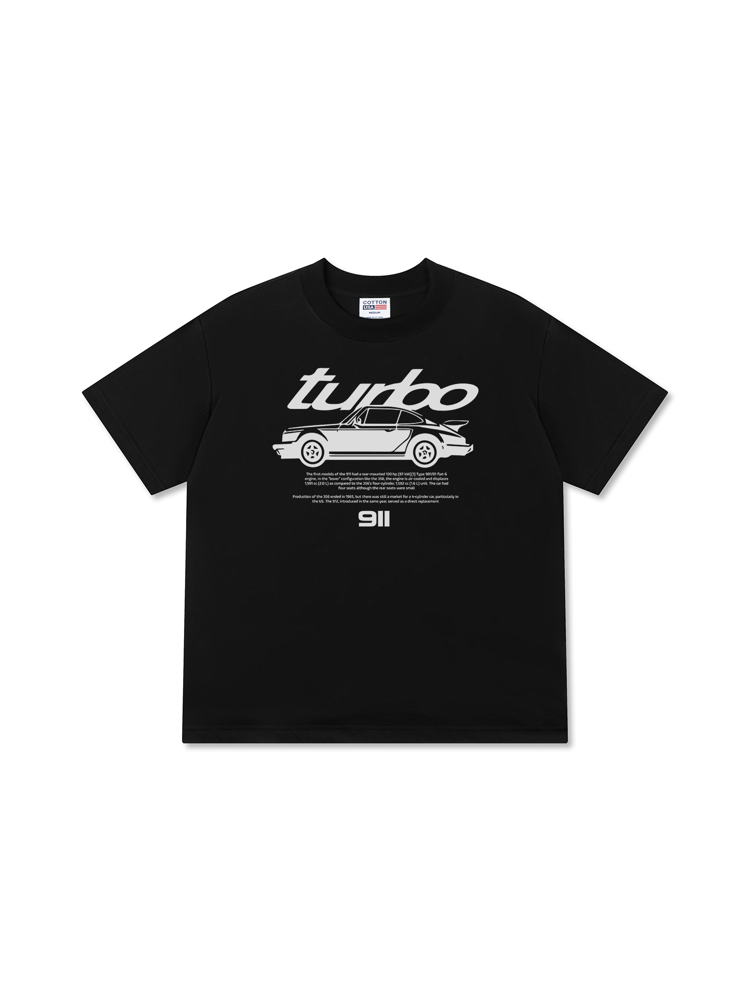 Áo Thun Relaxed Fit Porsche Classic 911 Turbo